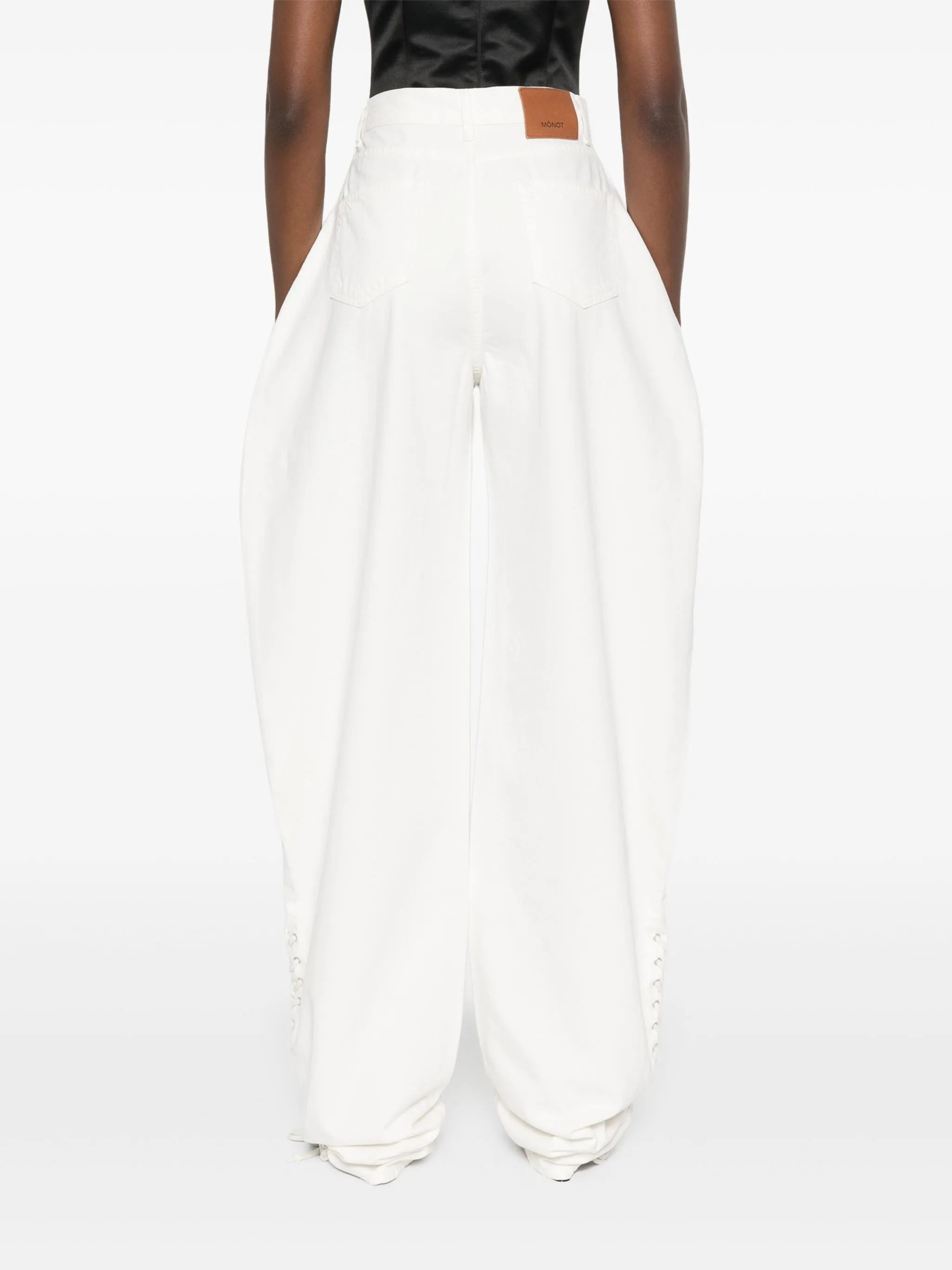 wide-leg jeans