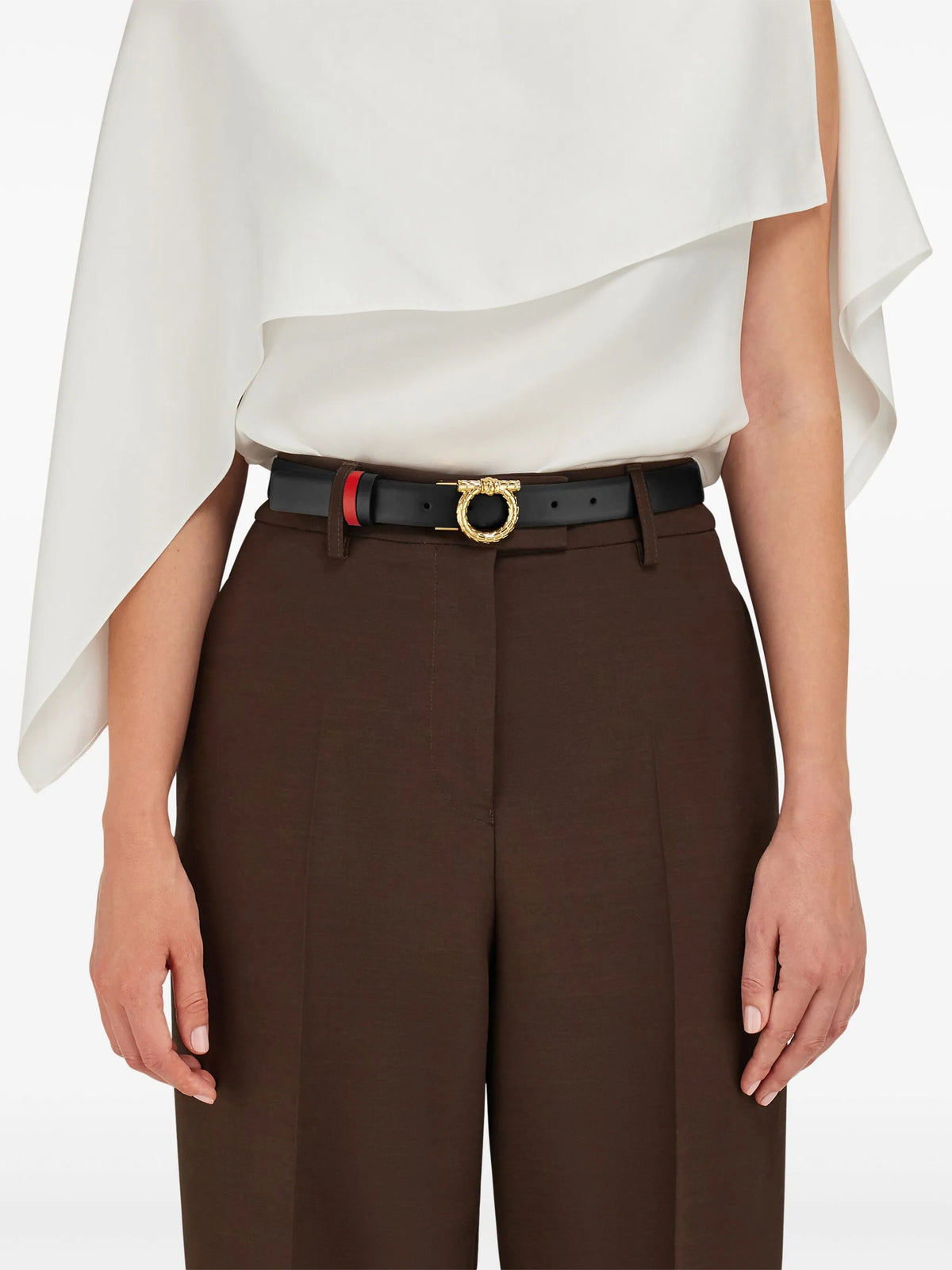 Gancini reversible belt
