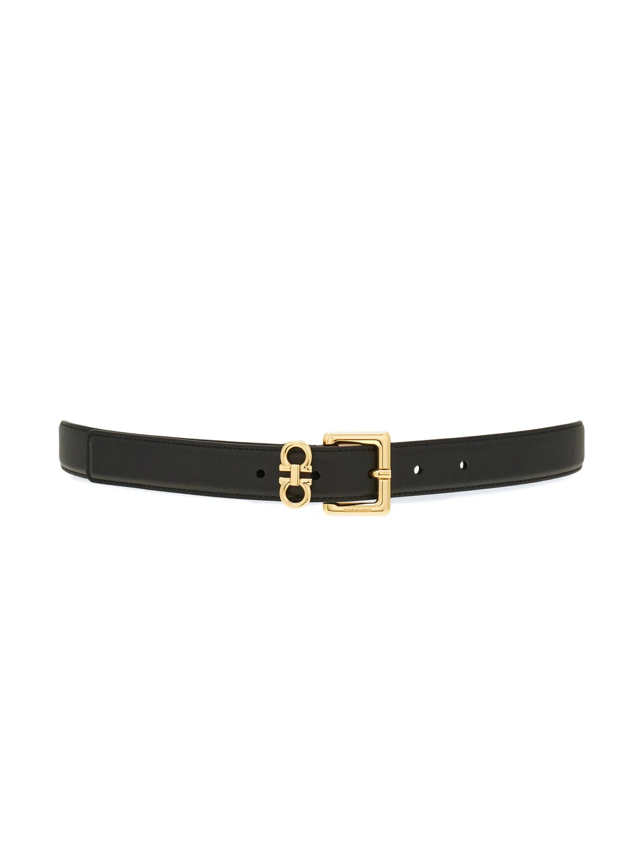 Gancini-plaque belt