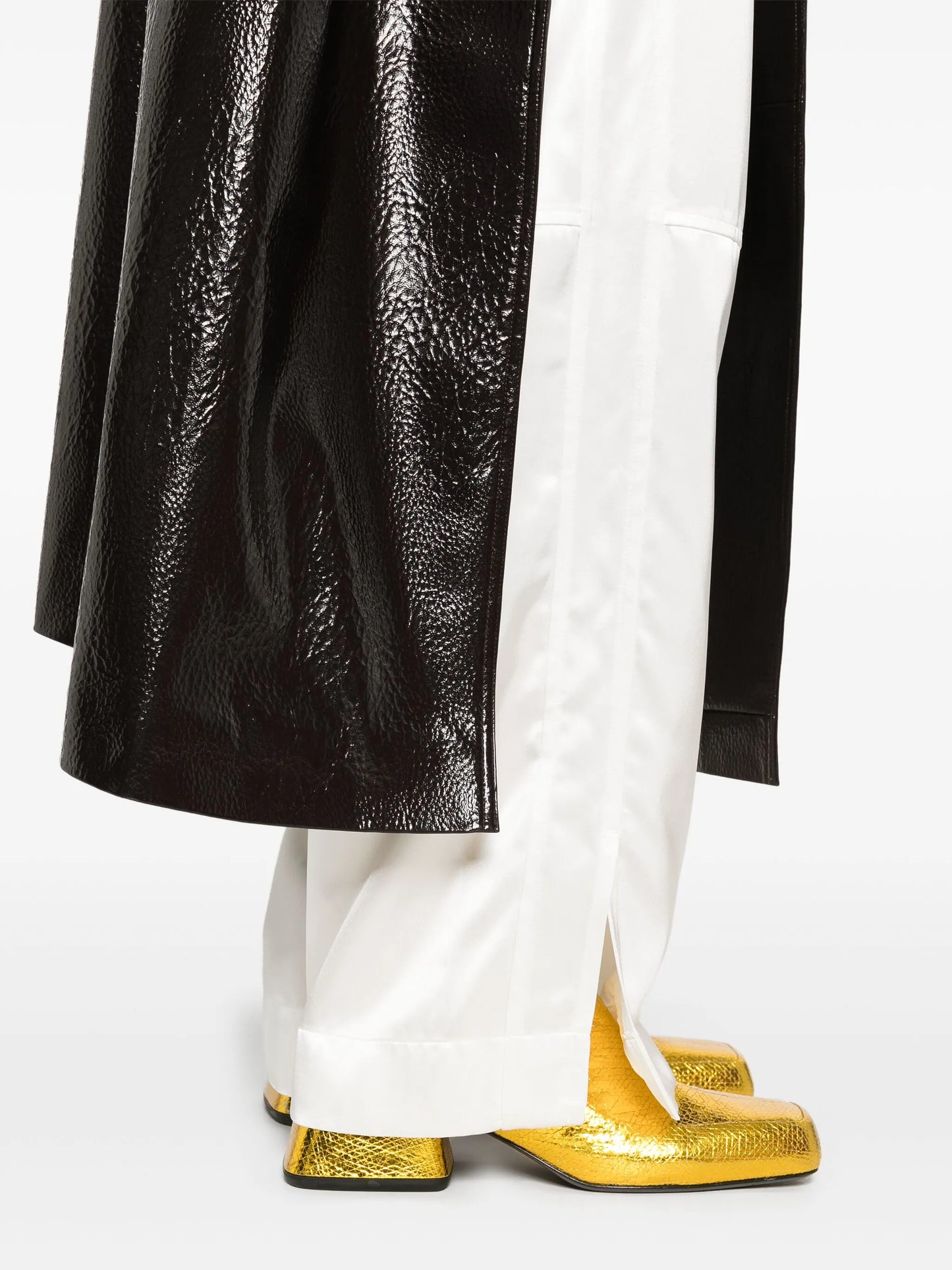 satin trousers