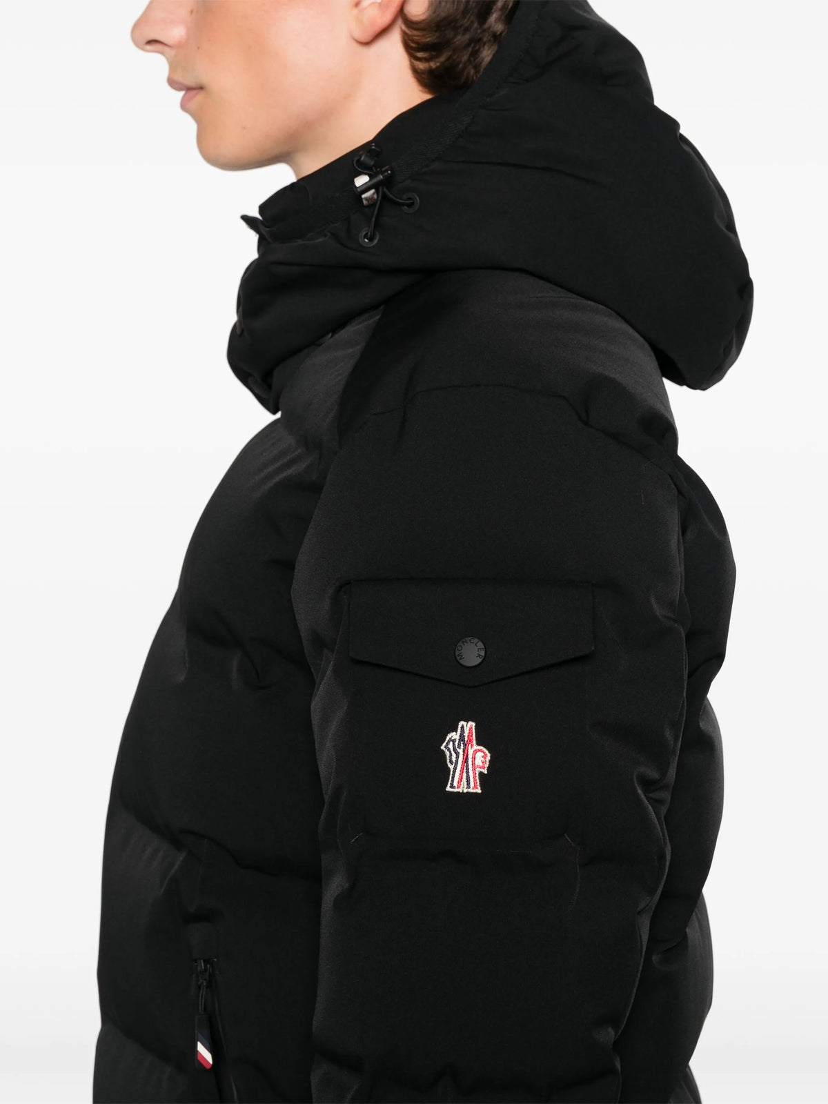 hooded padded jacket