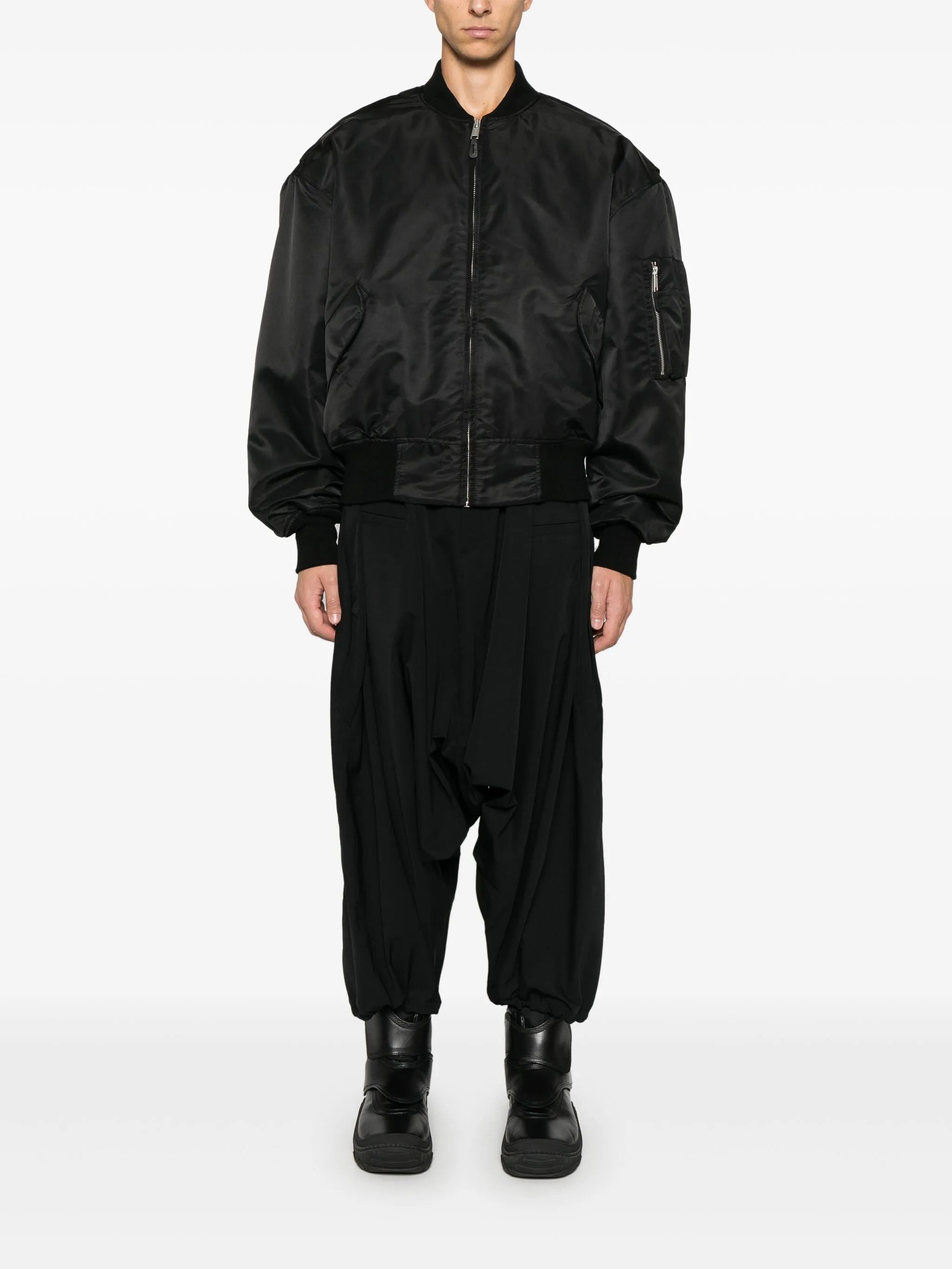 Broad bomber jacket