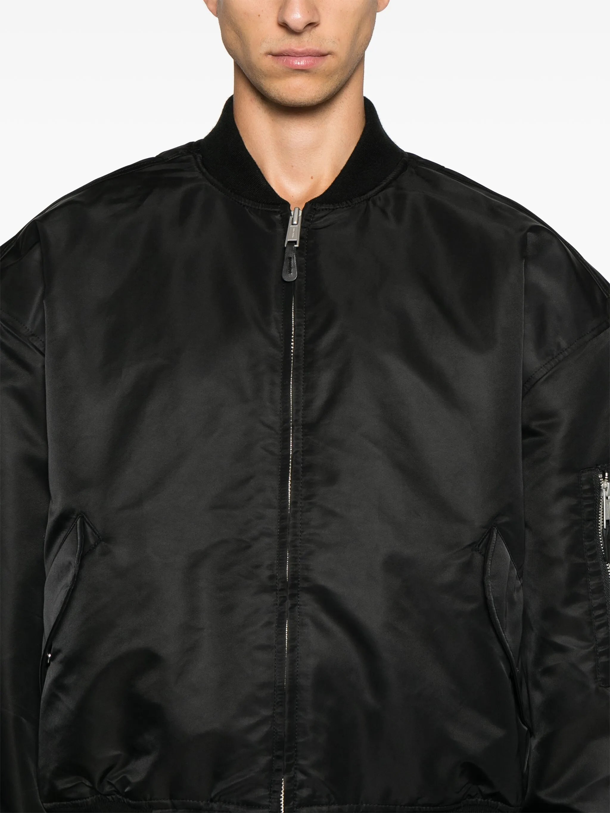 Broad bomber jacket
