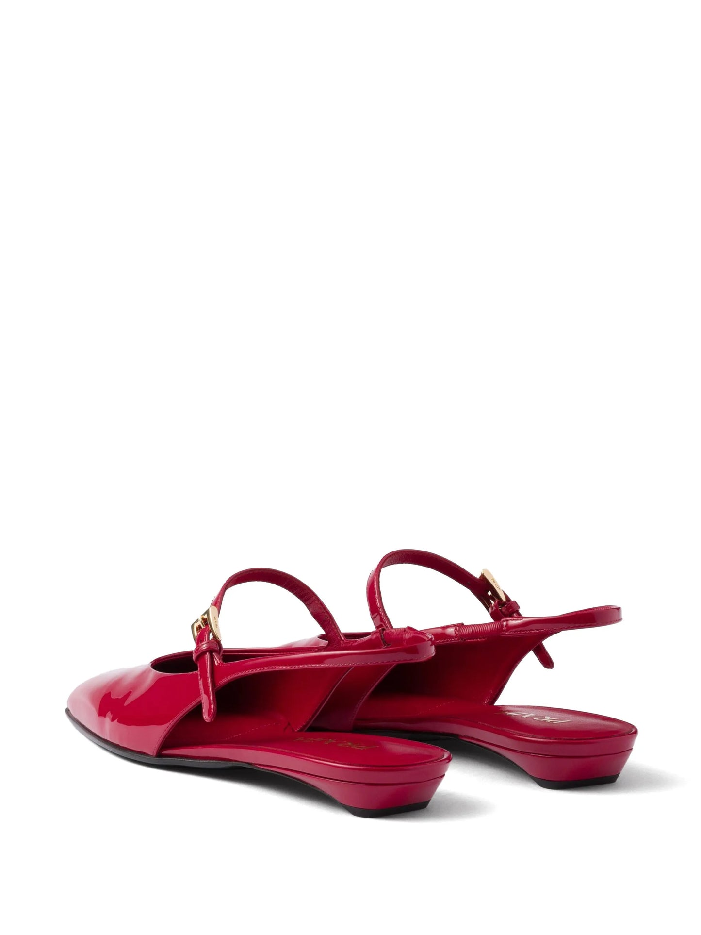 leather slingback ballerina shoes