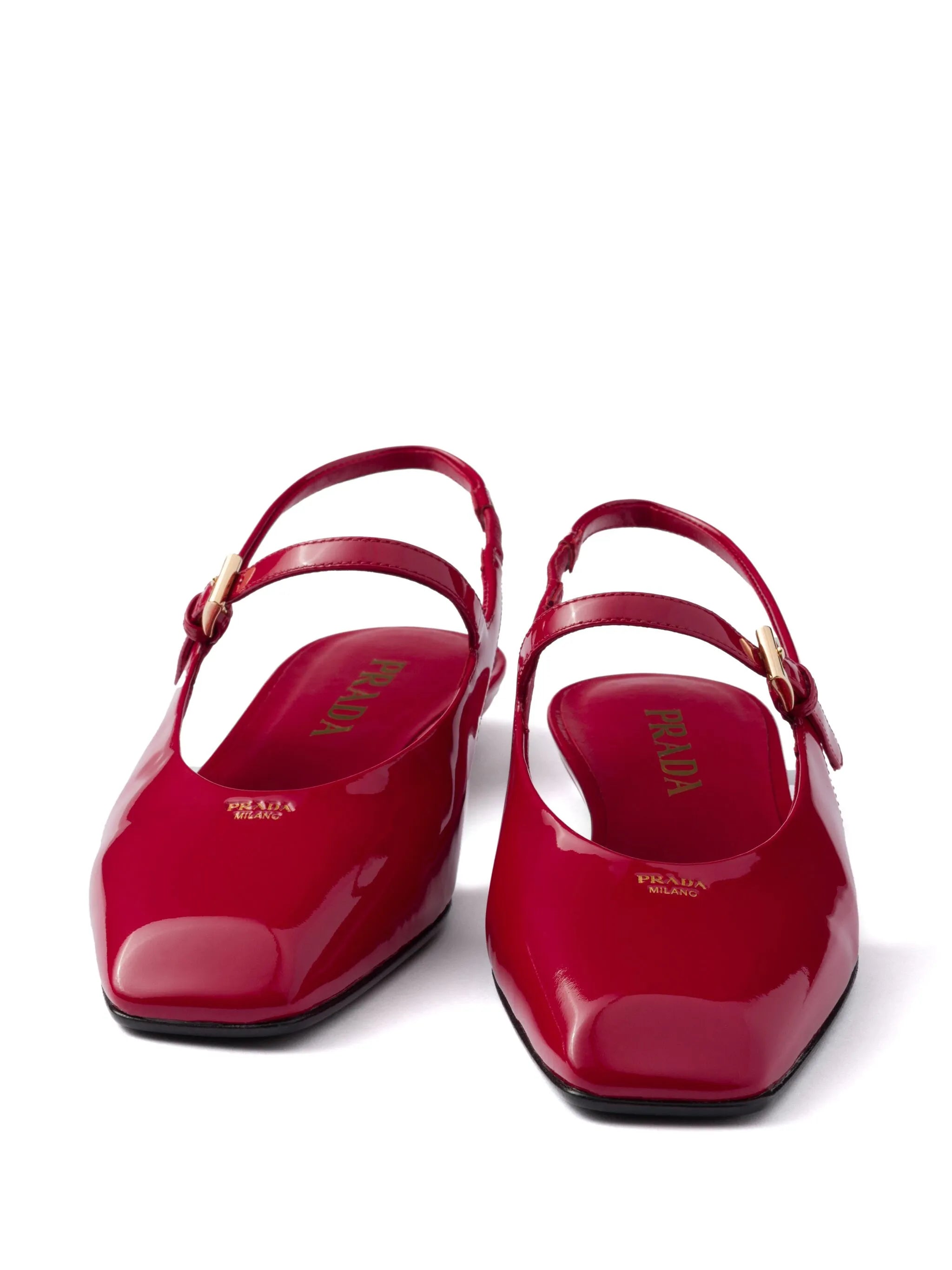 leather slingback ballerina shoes