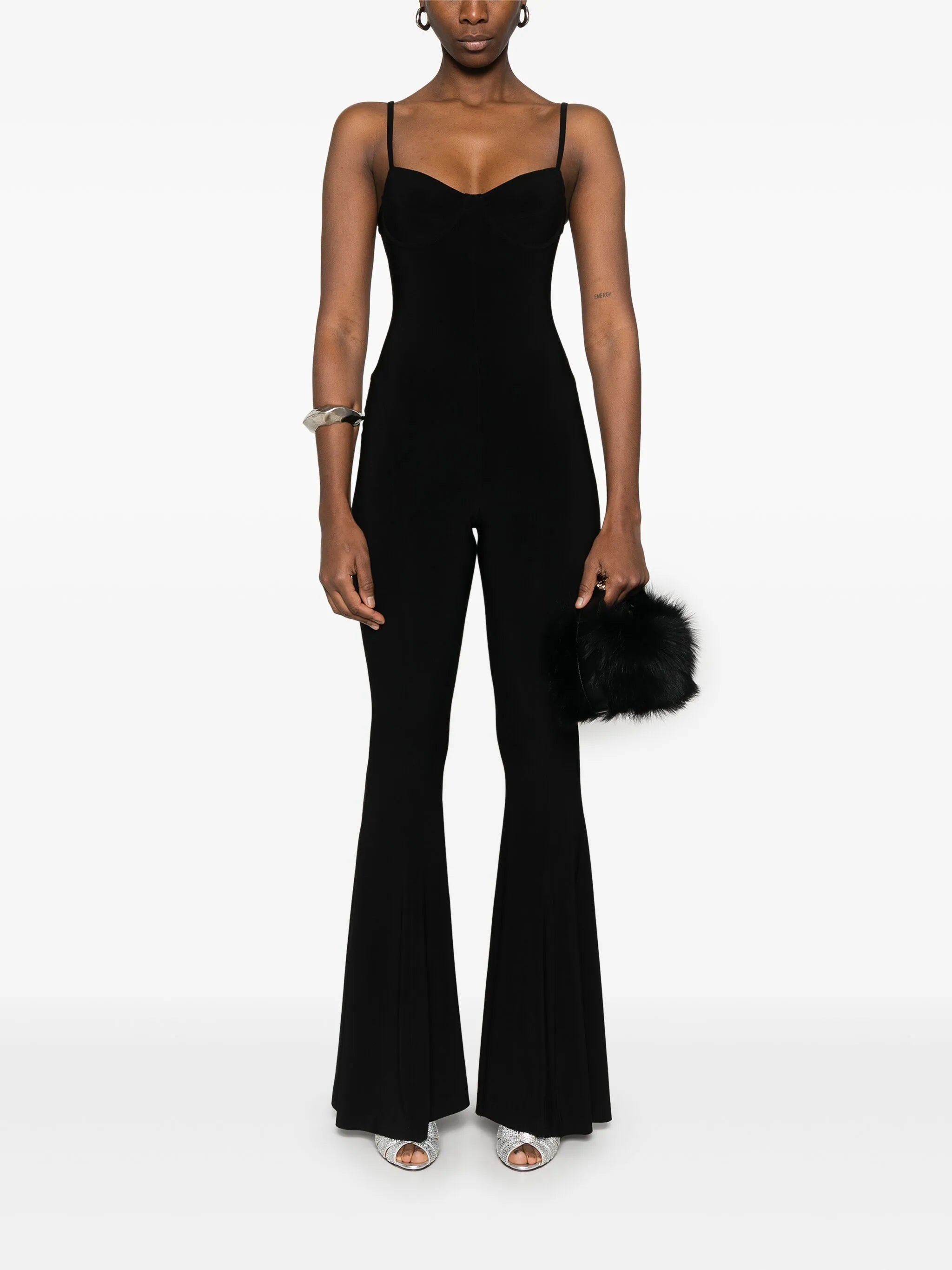 underwire fishtail jumpsuit