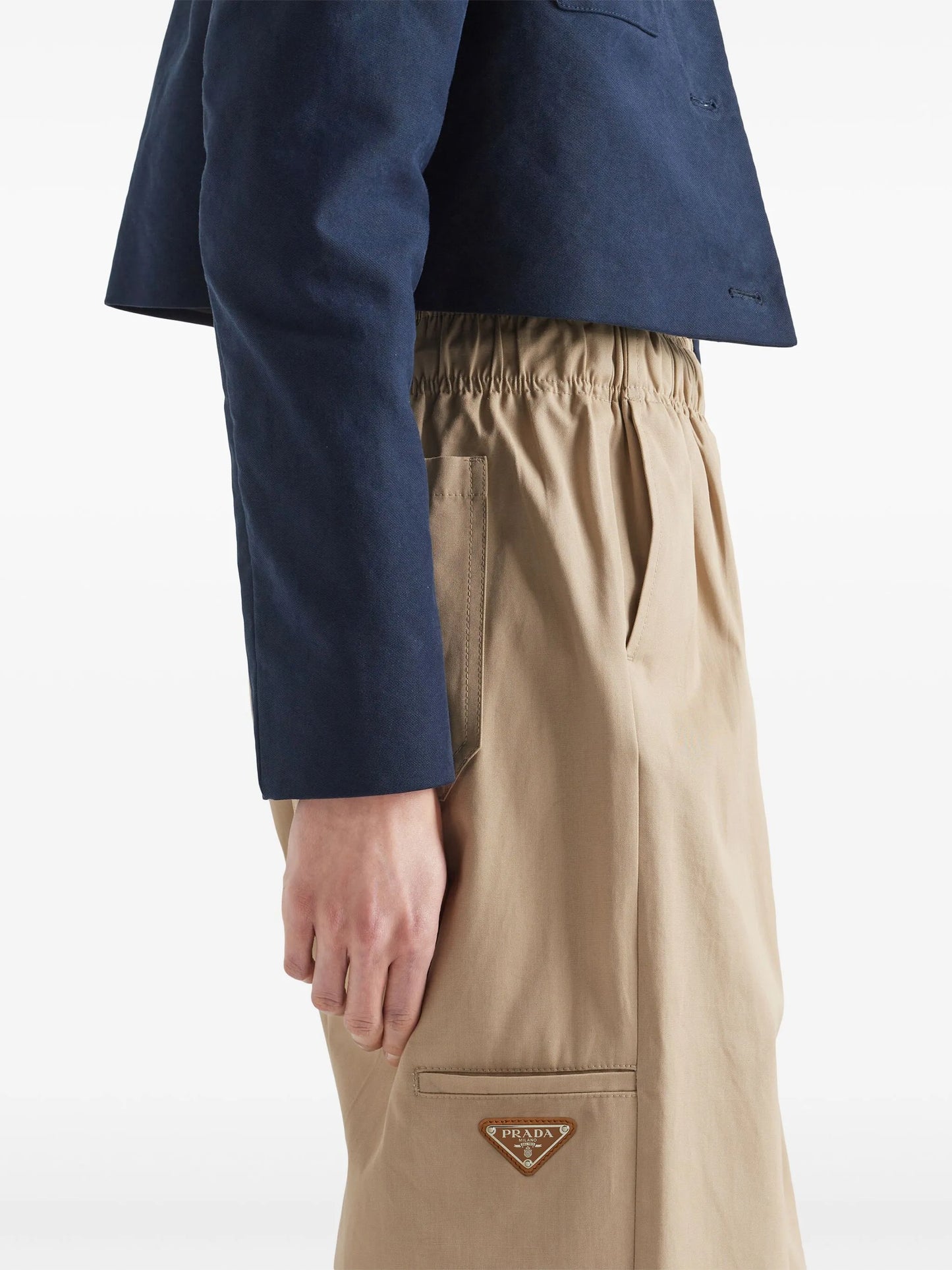 poplin palazzo pants