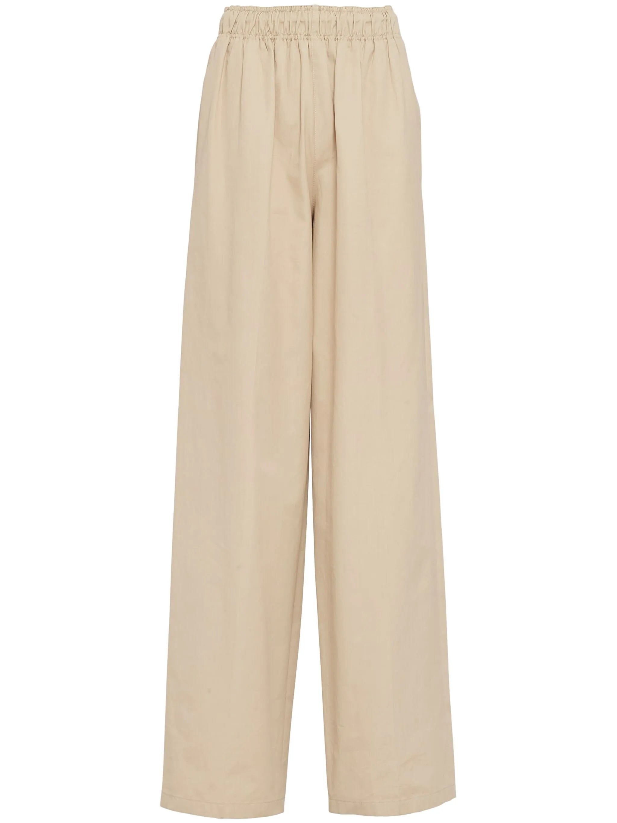 poplin palazzo pants