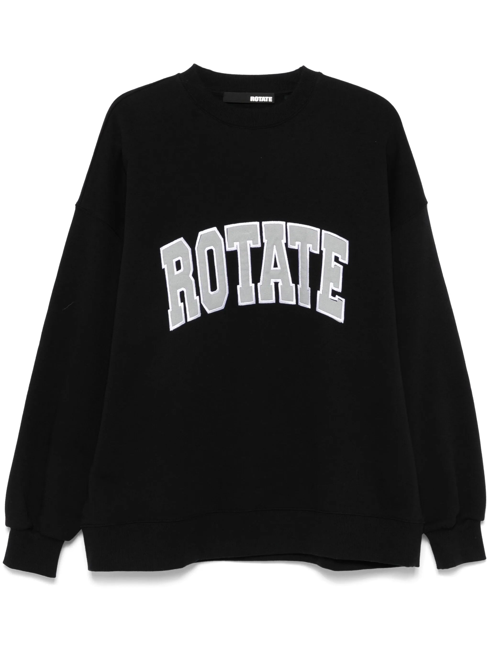 logo-embroidered sweatshirt