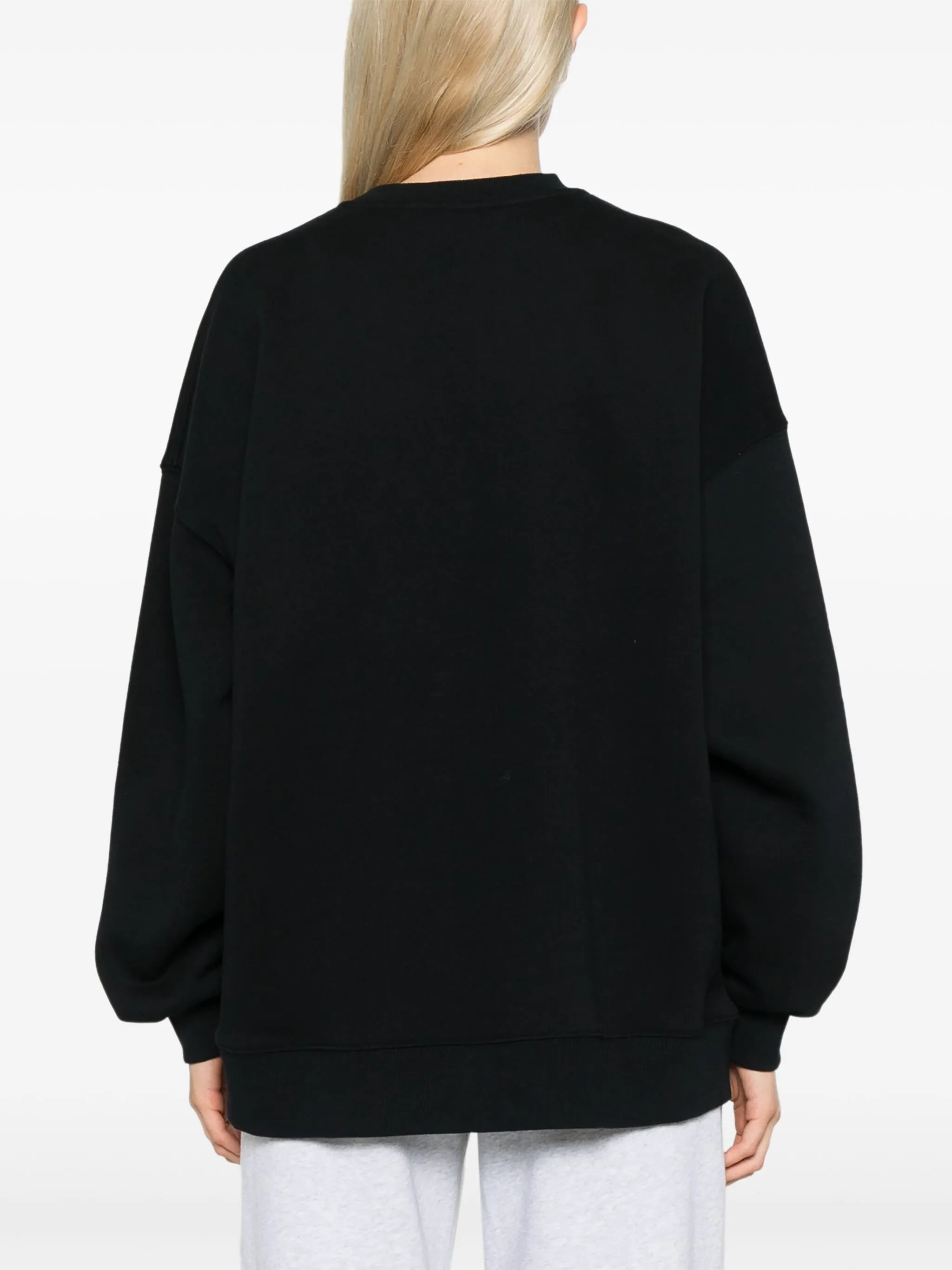 logo-embroidered sweatshirt