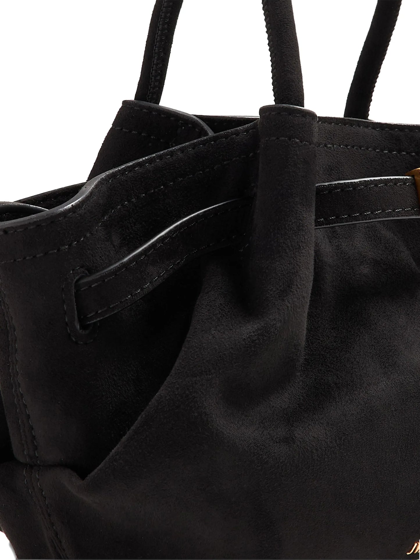 Hana slouchy suede shoulder bag