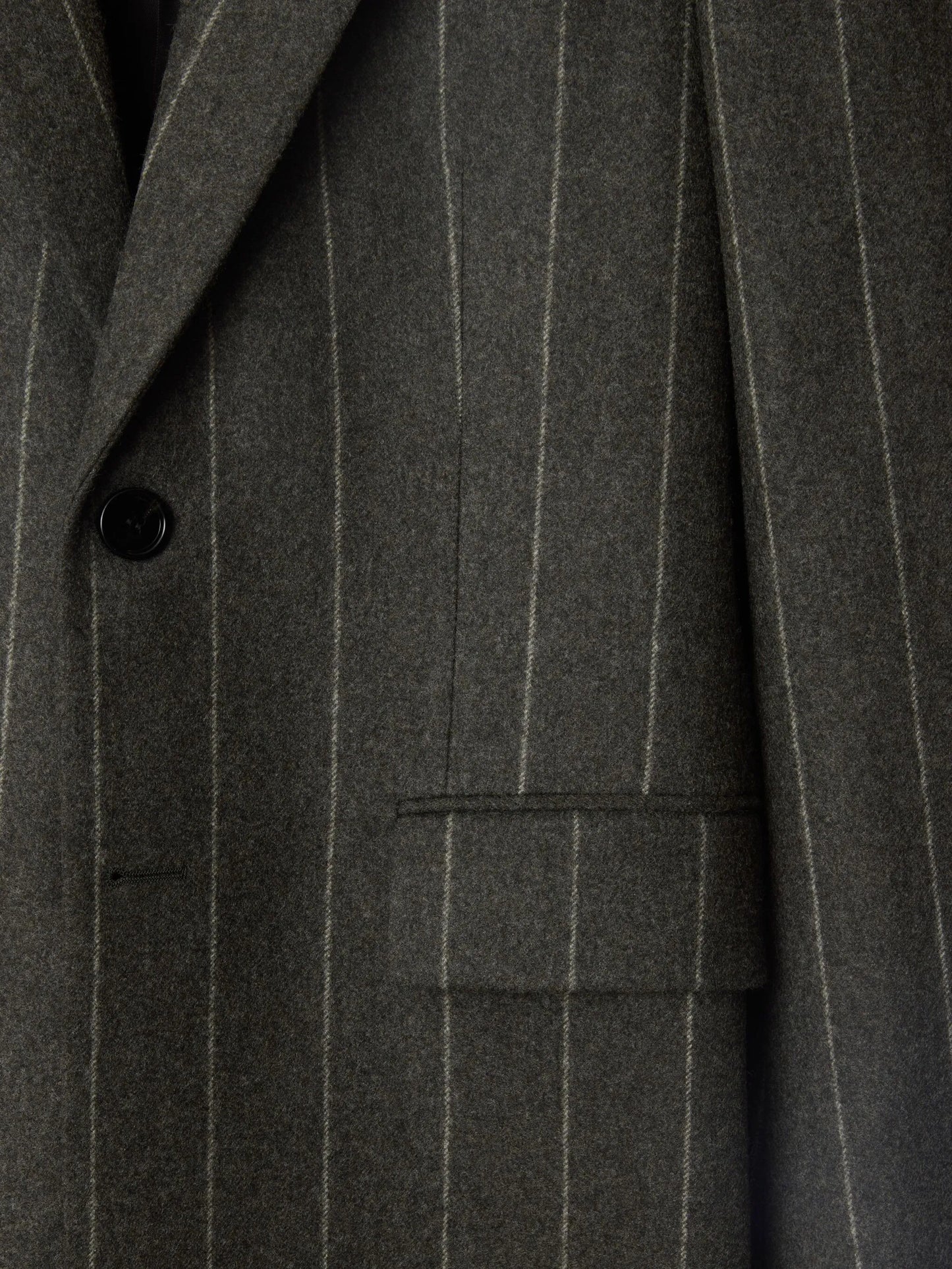 pinstriped blazer