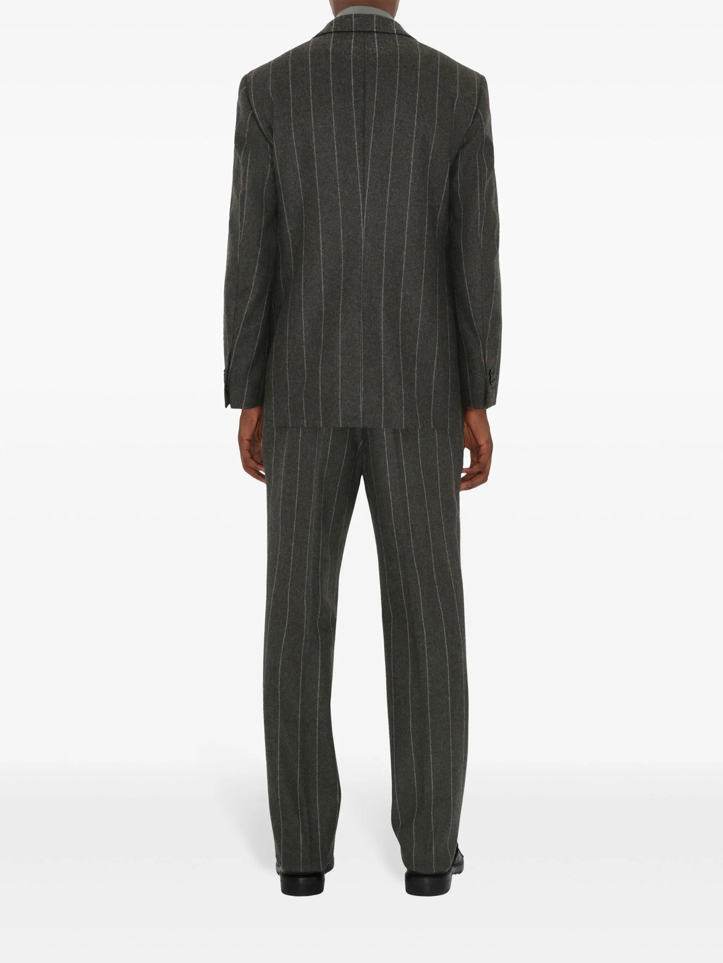 pinstriped blazer