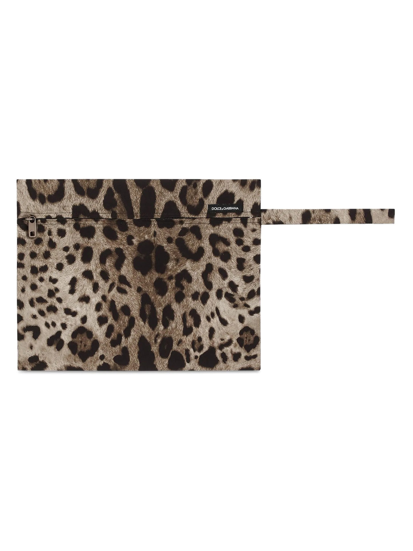 leopard-print swim shorts