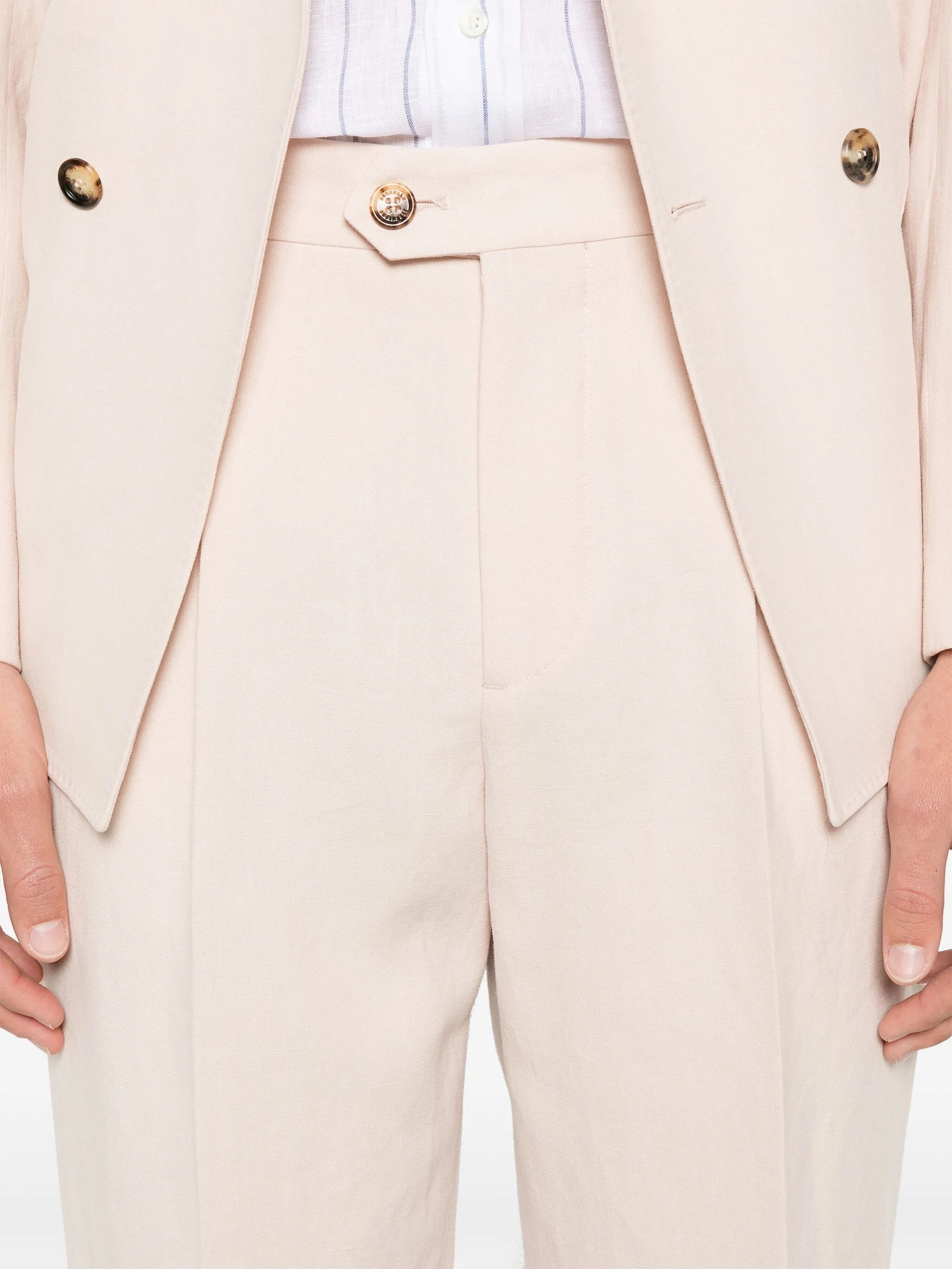 linen suit