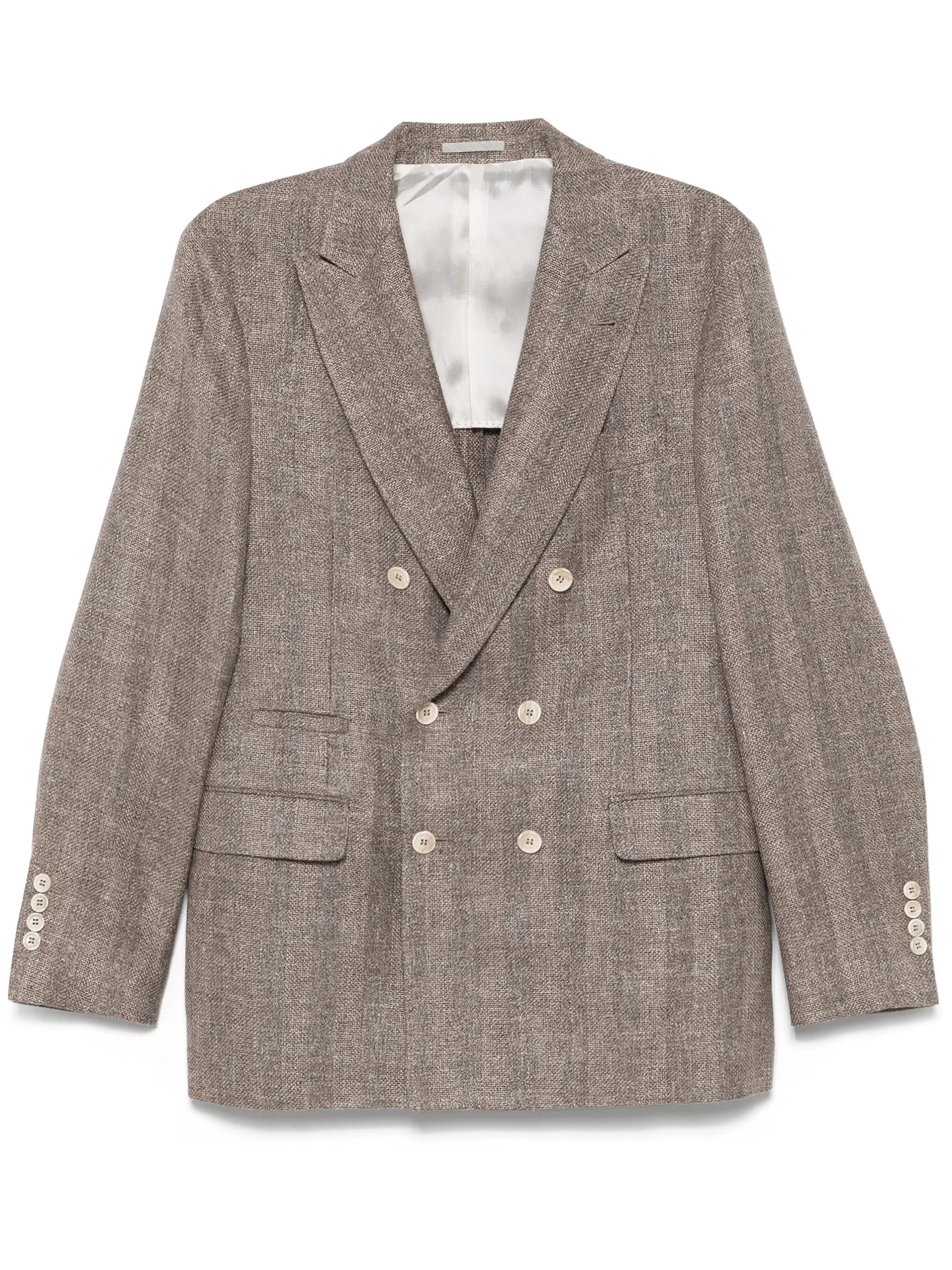 double-breasted blazer
