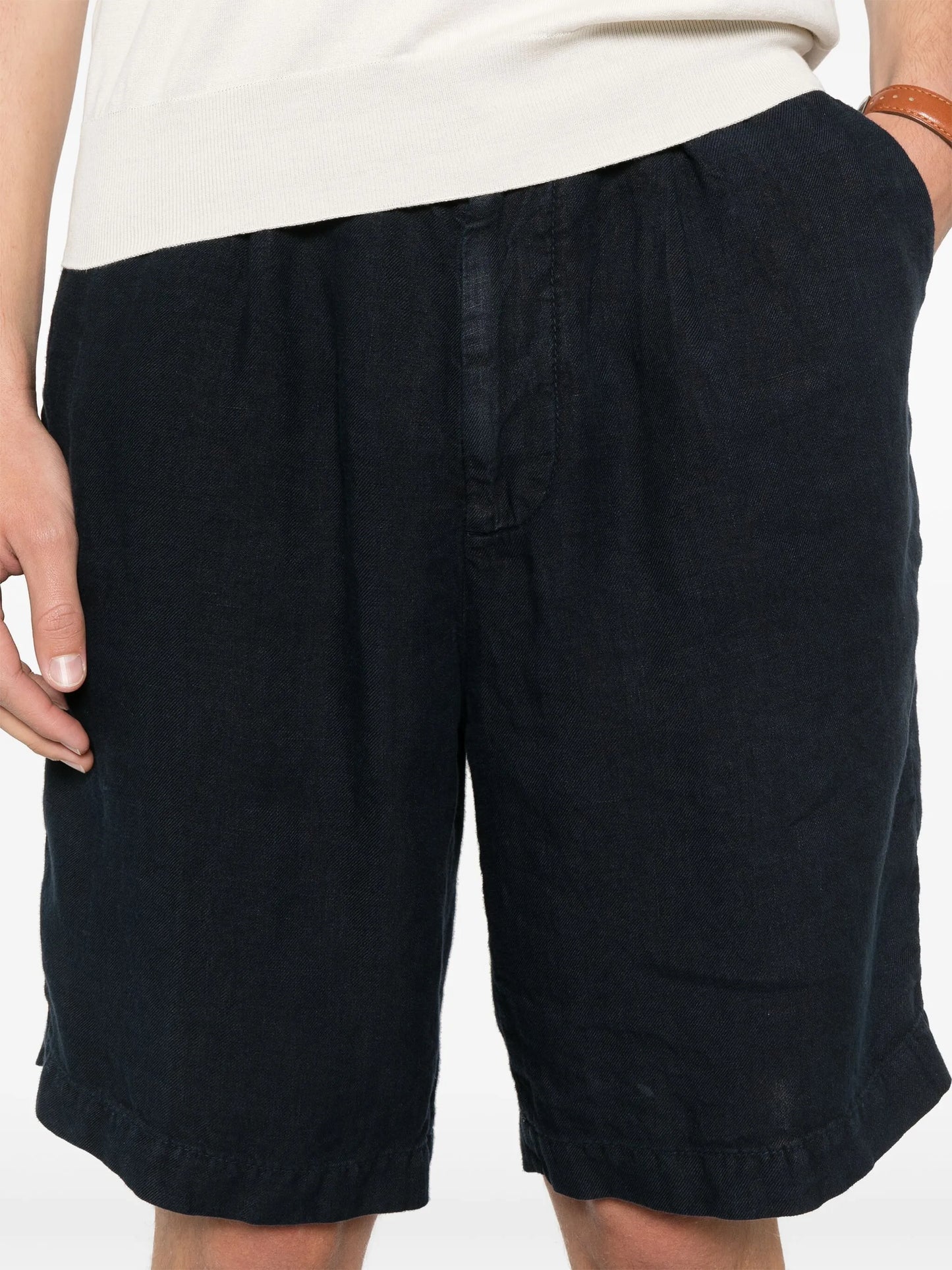 linen bermuda shorts
