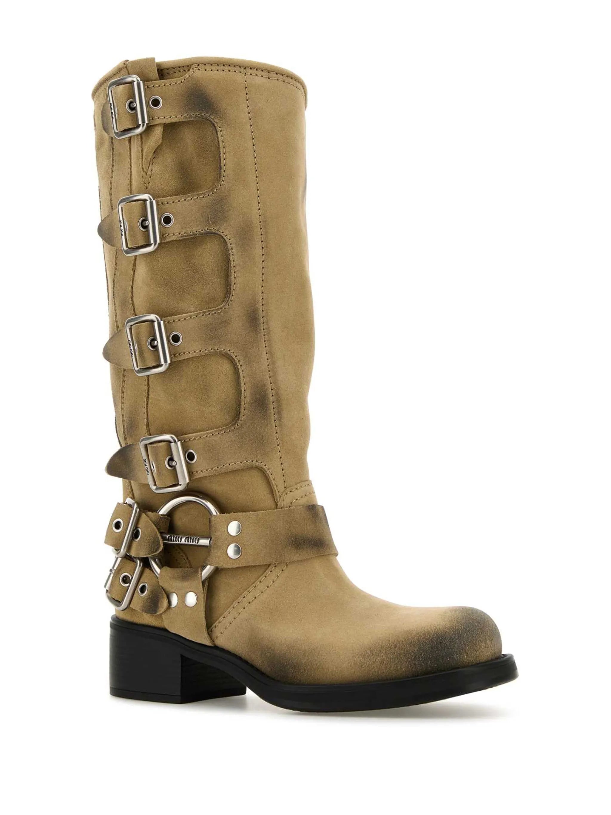 45mm suede boots