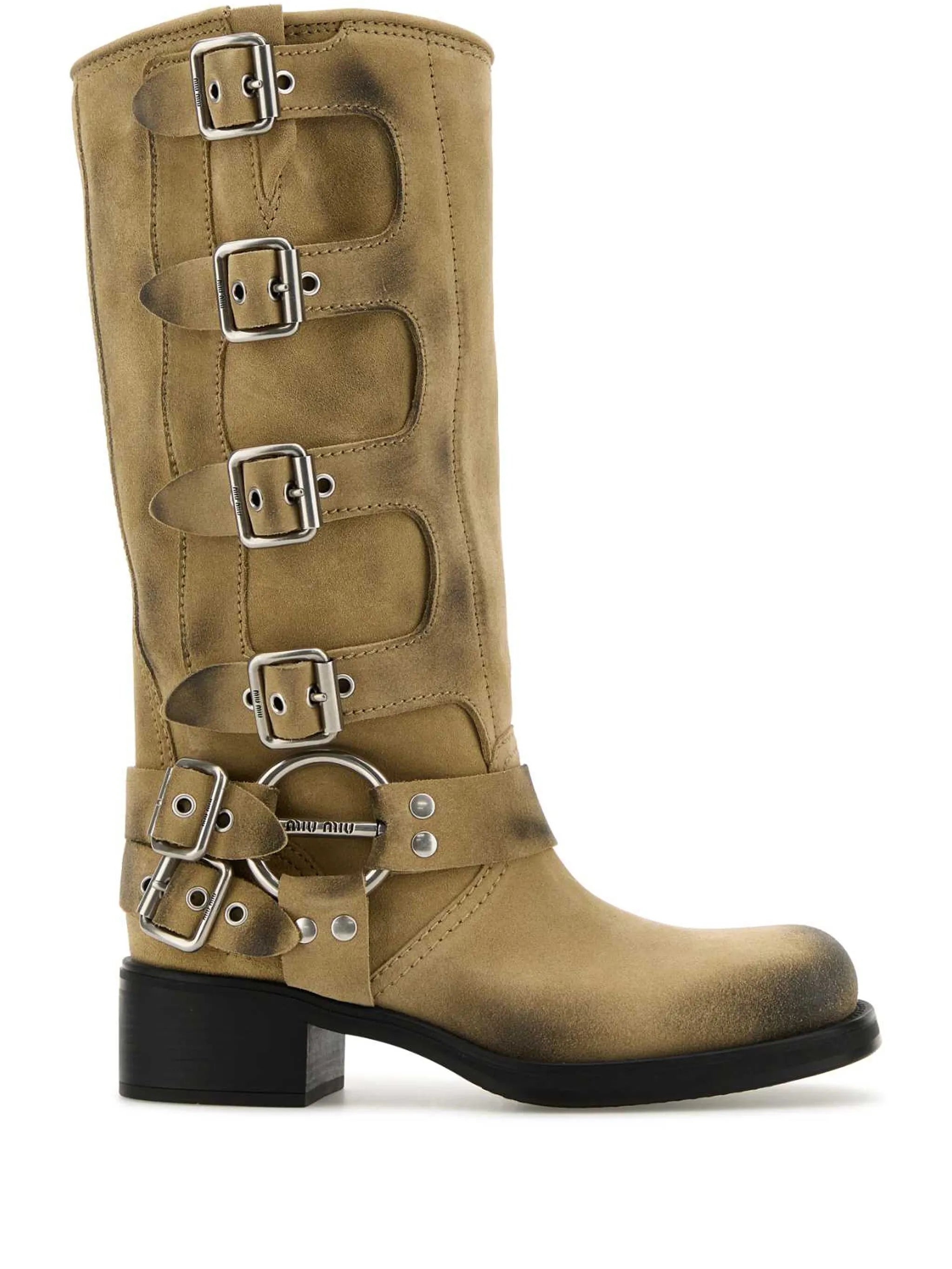 45mm suede boots