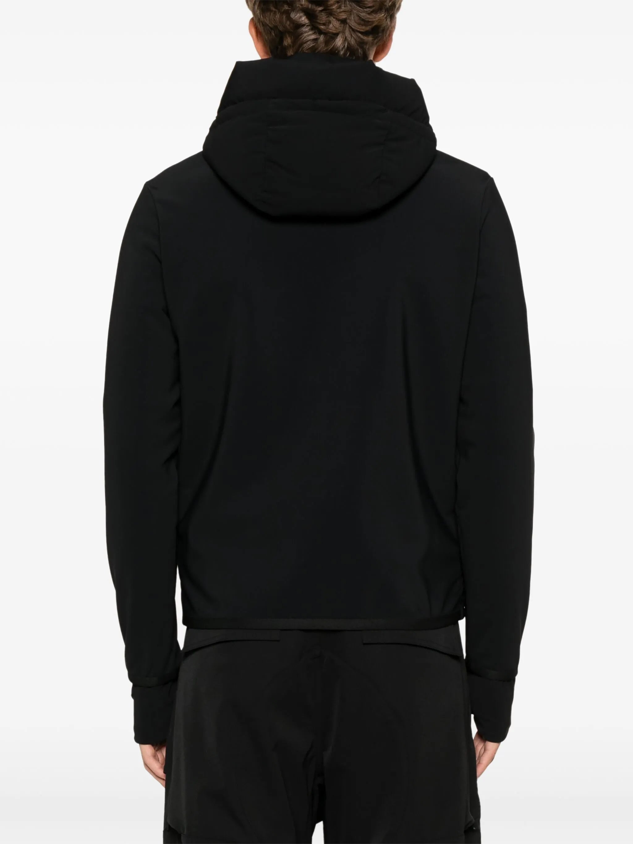 raised-logo jacket