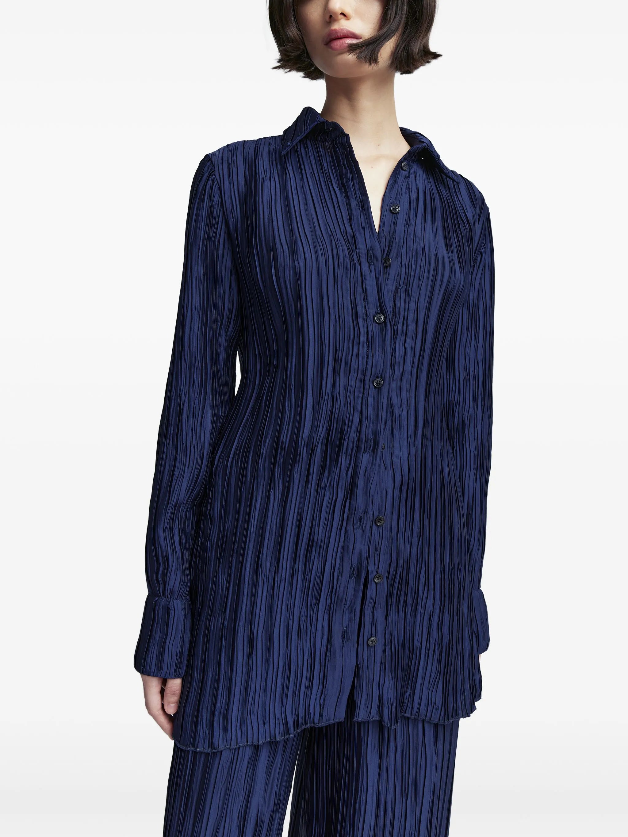 Marley pleated shirt