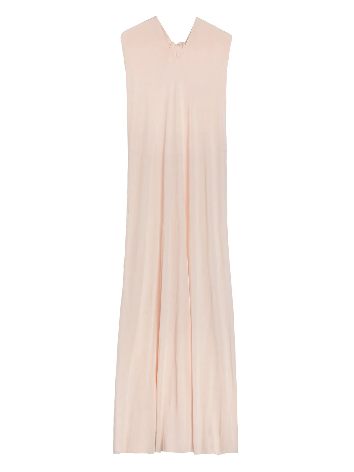 draped maxi dress