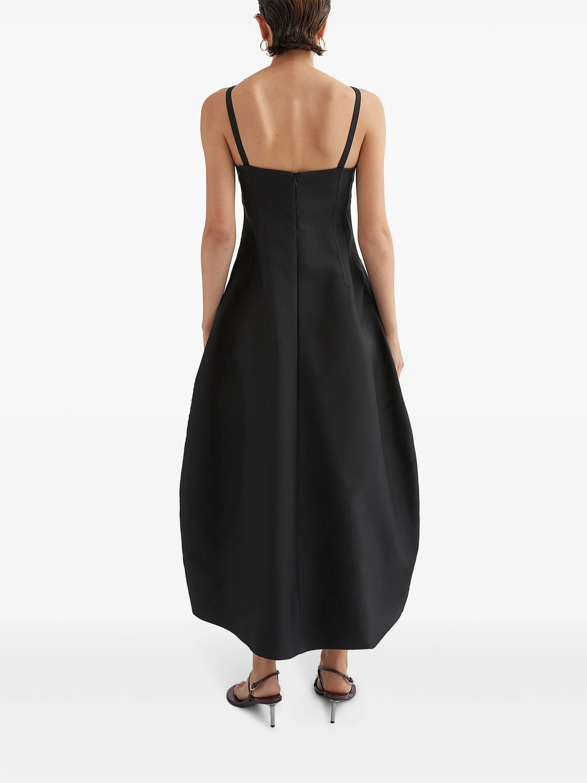 bustier-style midi dress