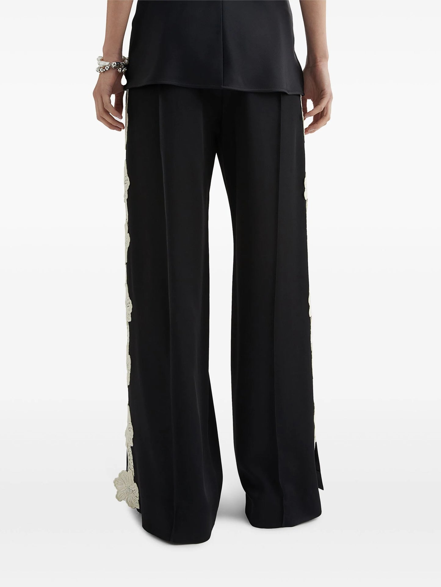 embroidered trousers