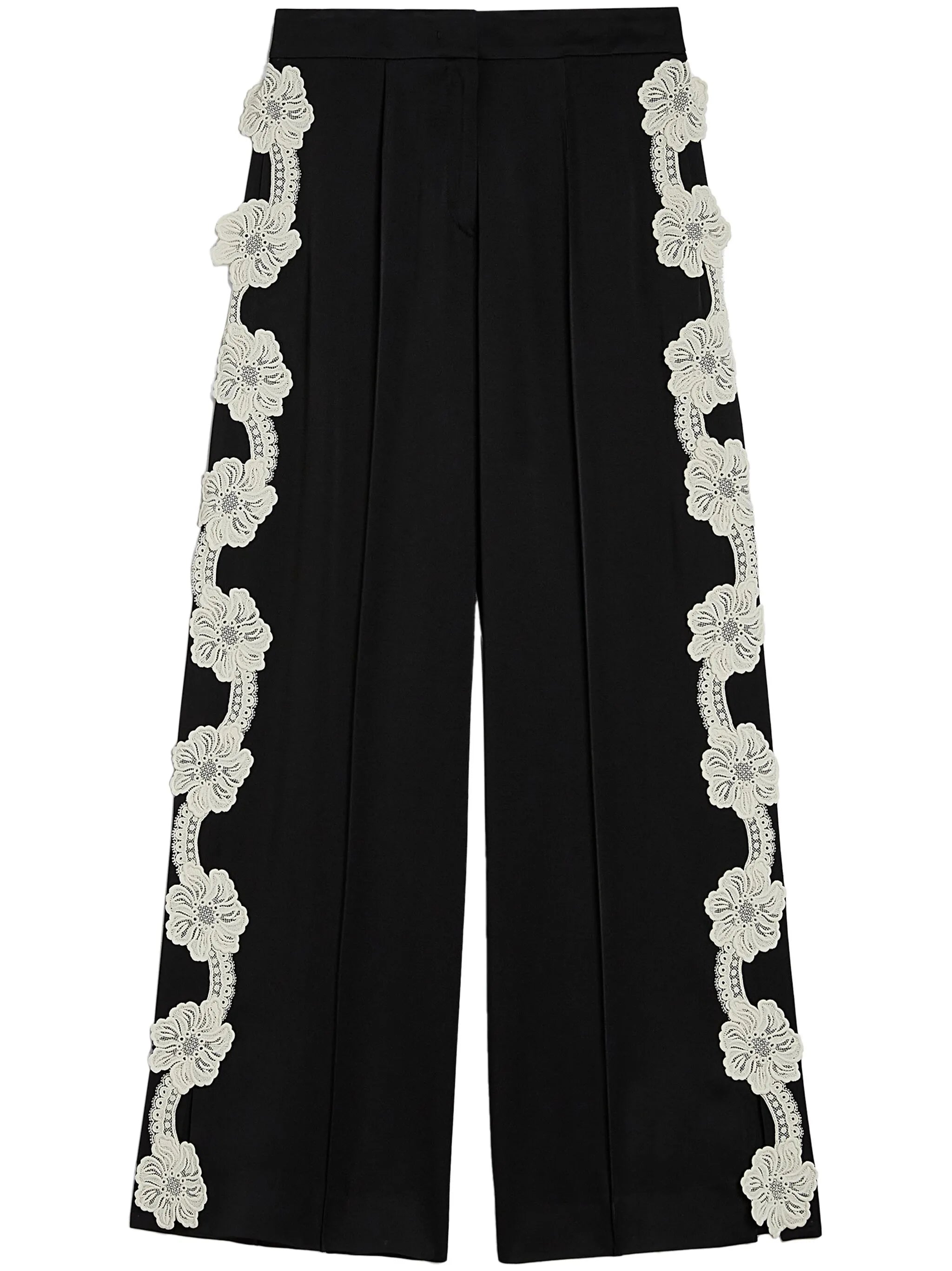 embroidered trousers