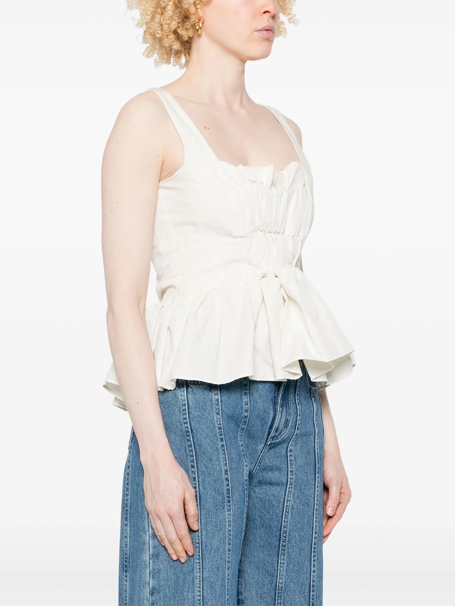 wrinkled top