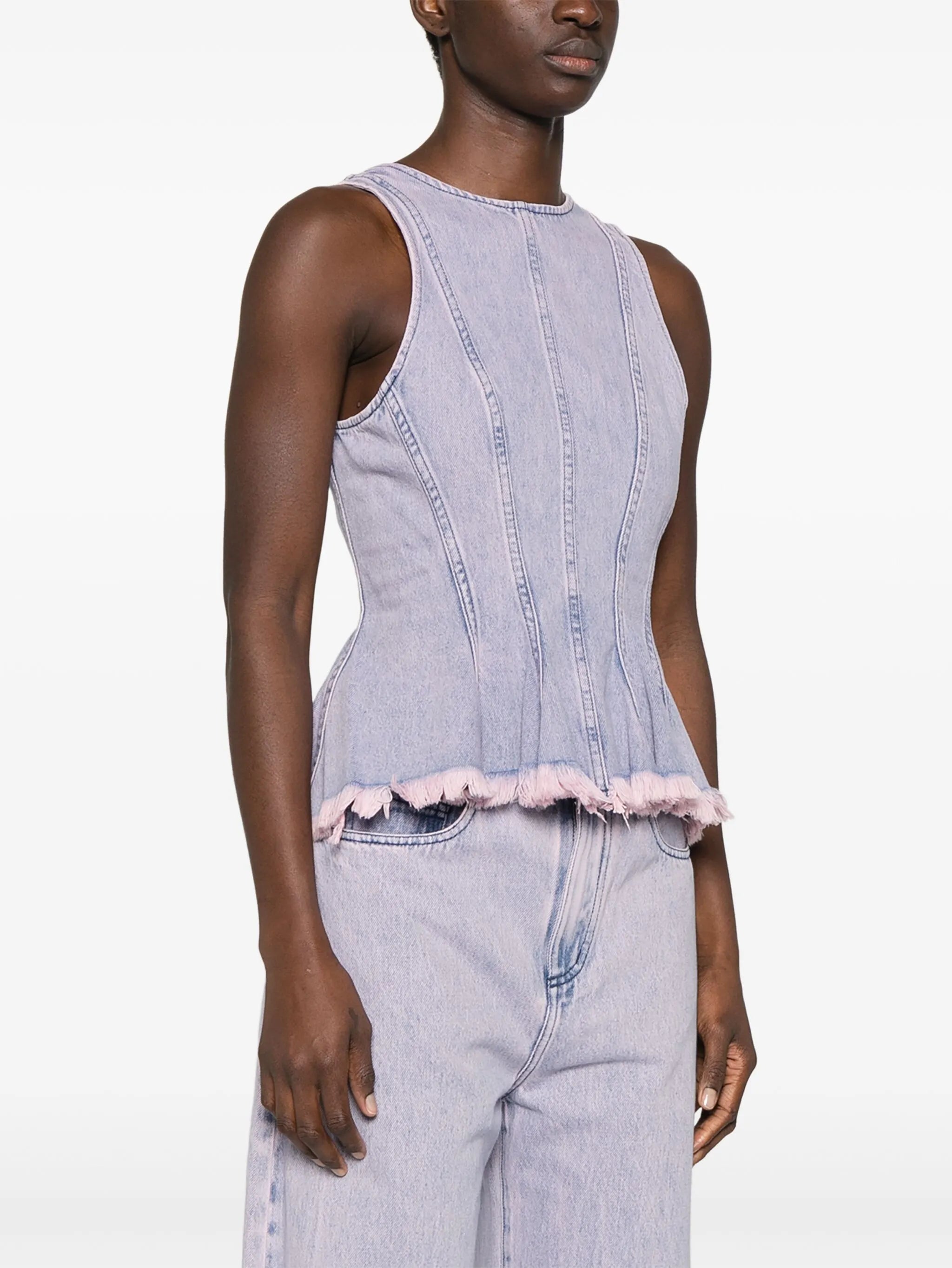 denim tank top