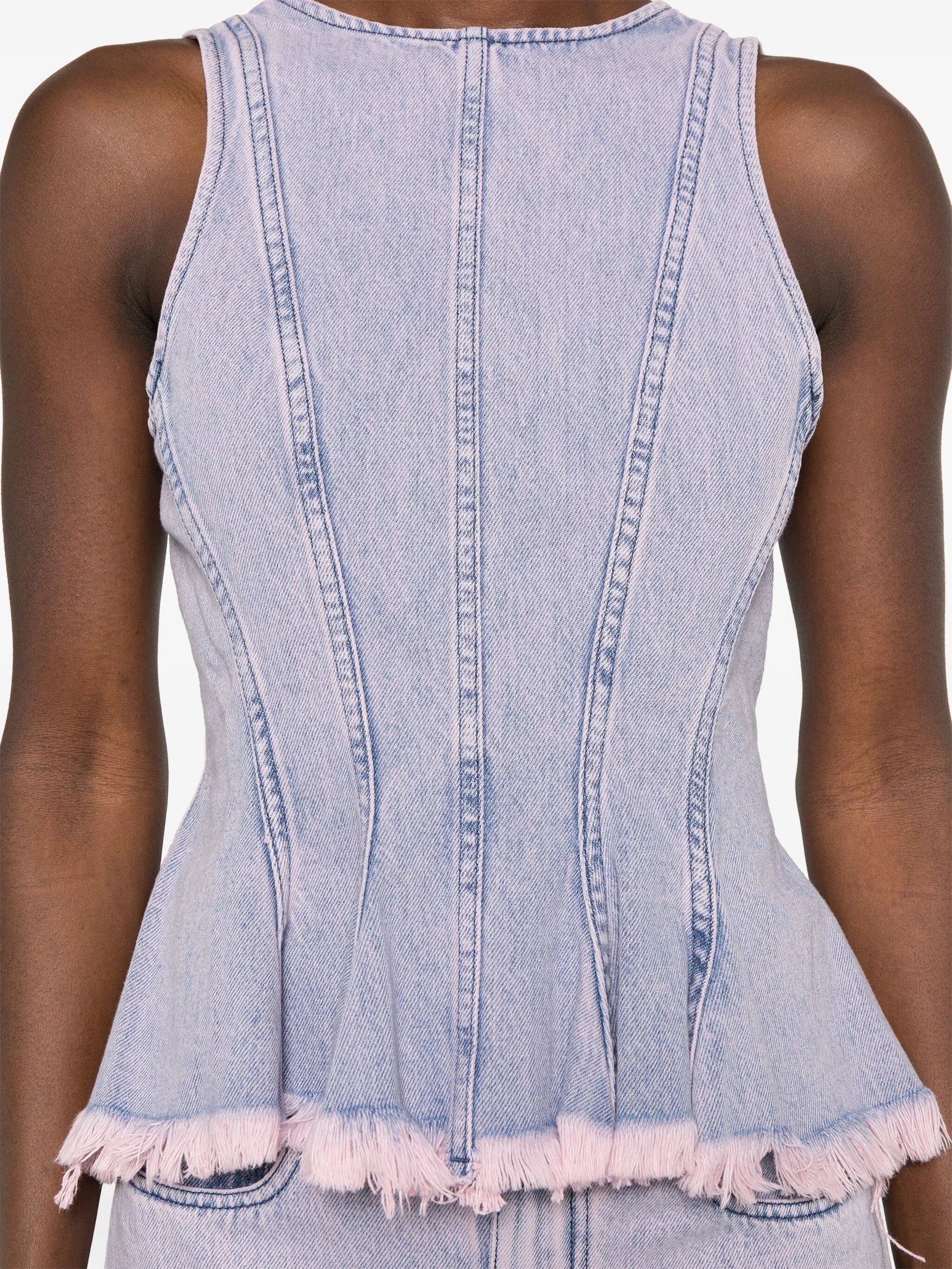 denim tank top