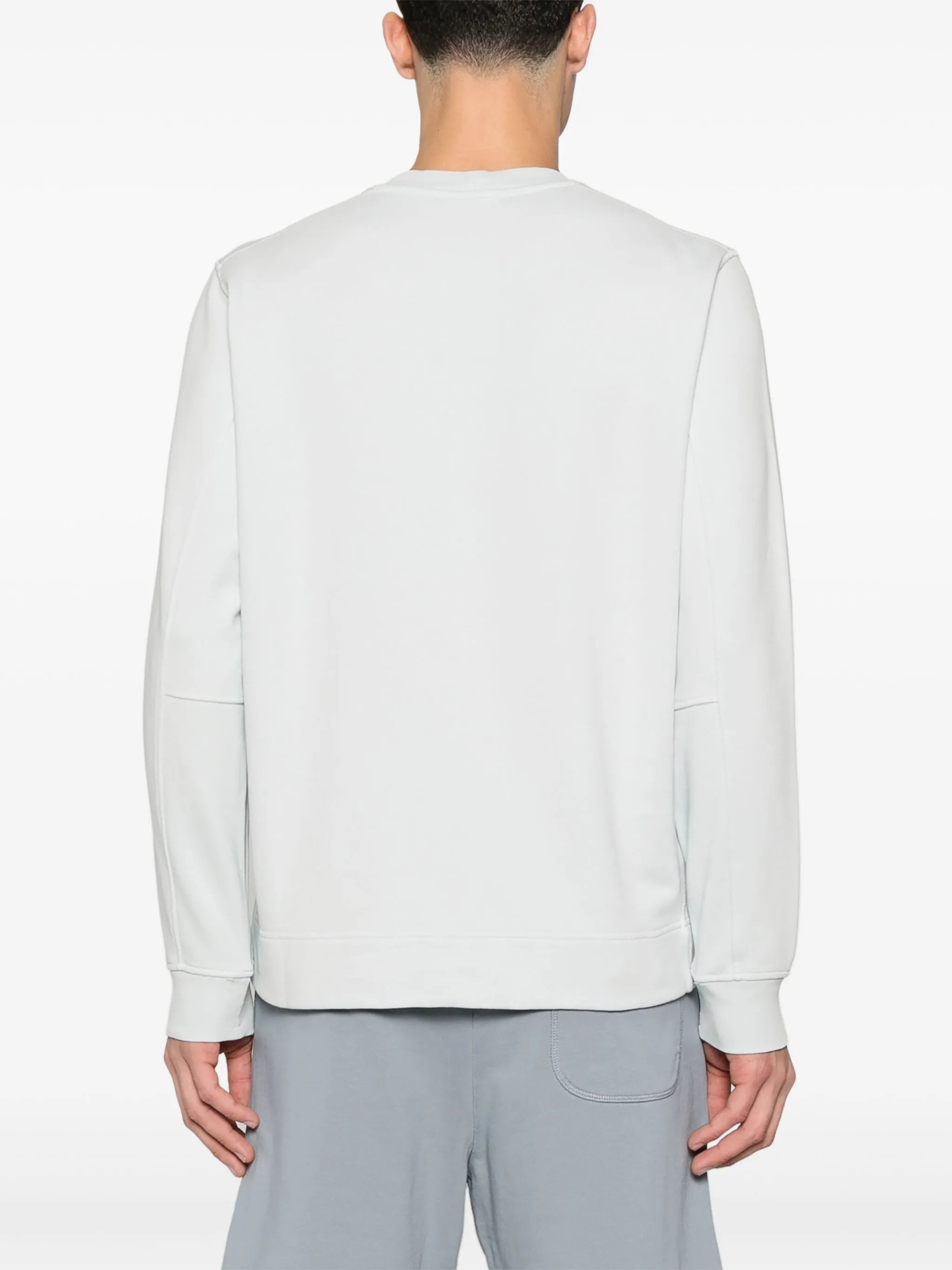 logo-embroidered sweatshirt