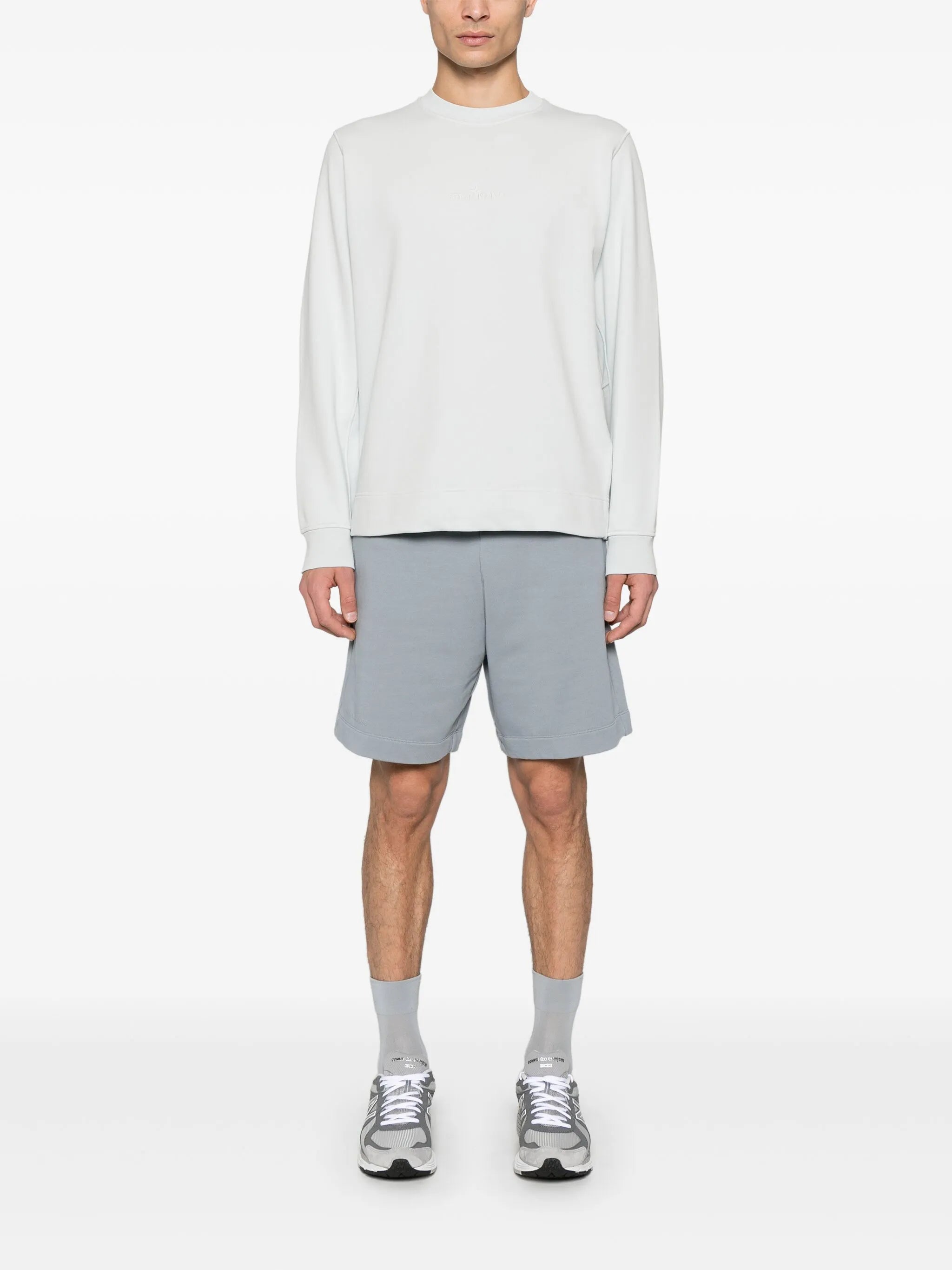 logo-embroidered sweatshirt