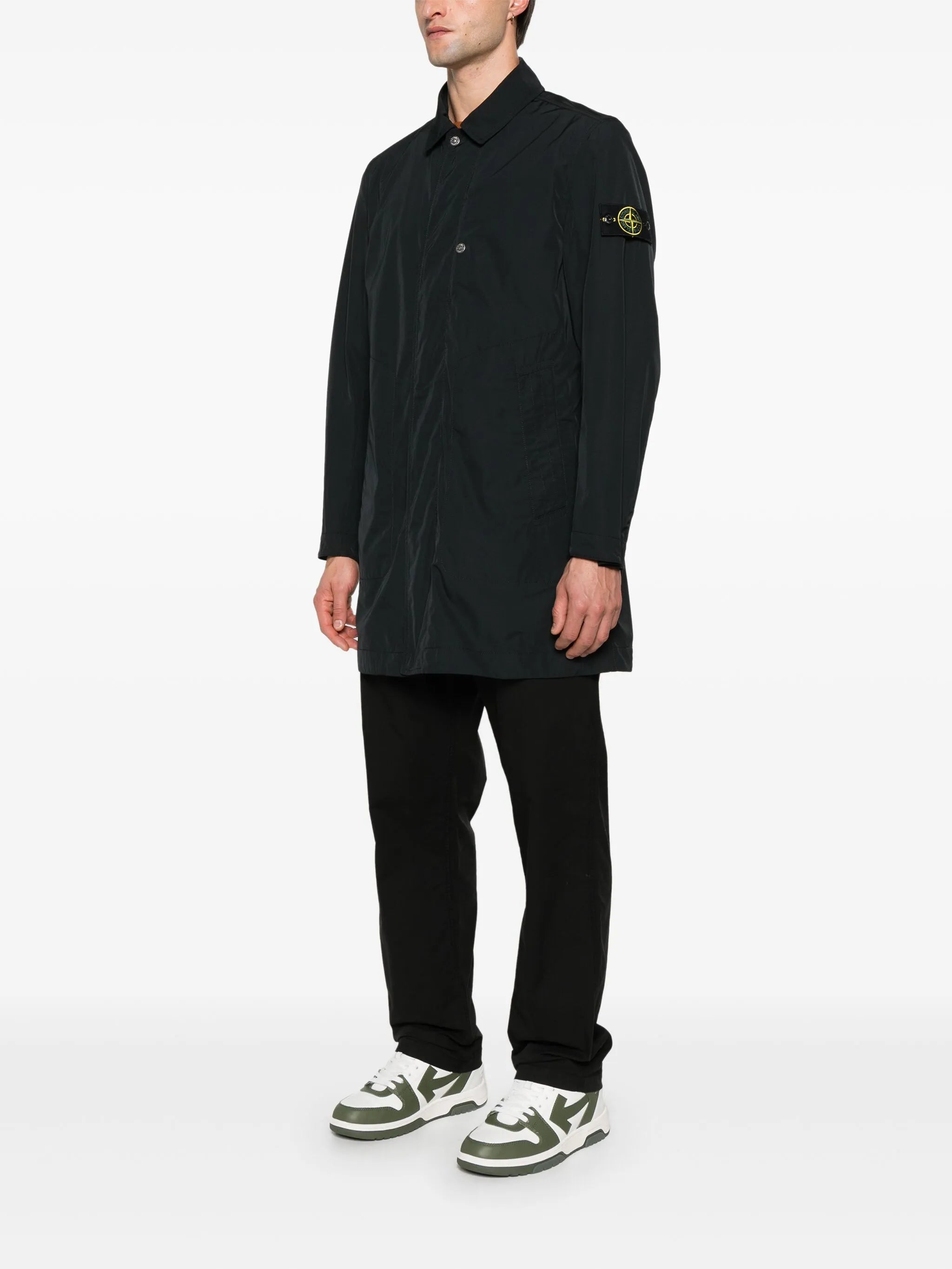 Compass-badge coat