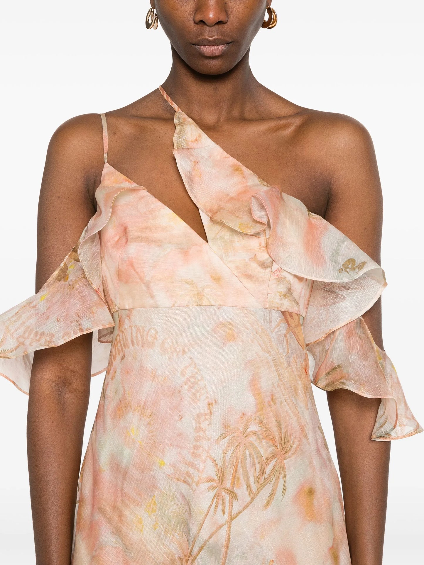 Illuminate midi dress