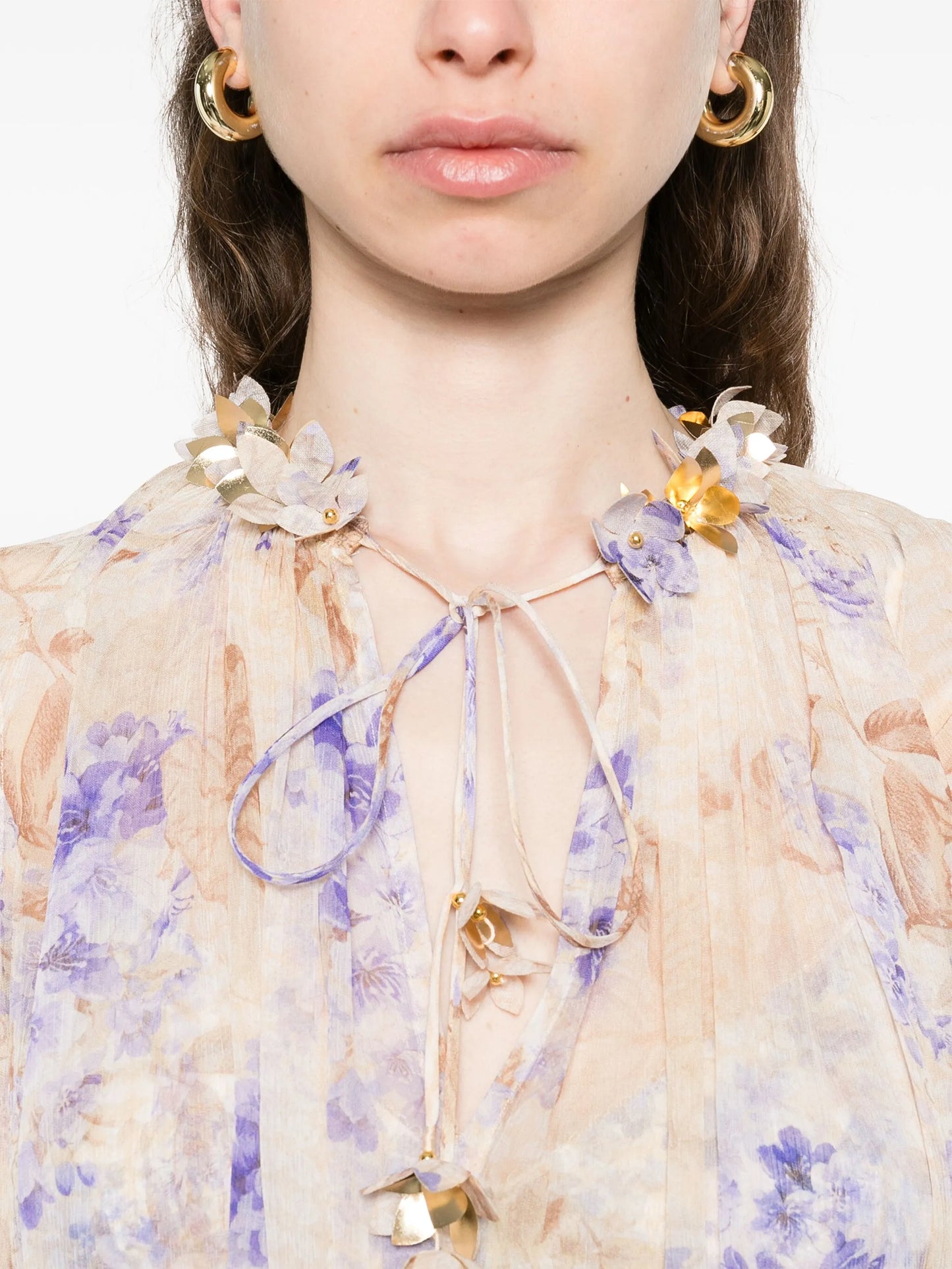 Dawning Flutter midi dress