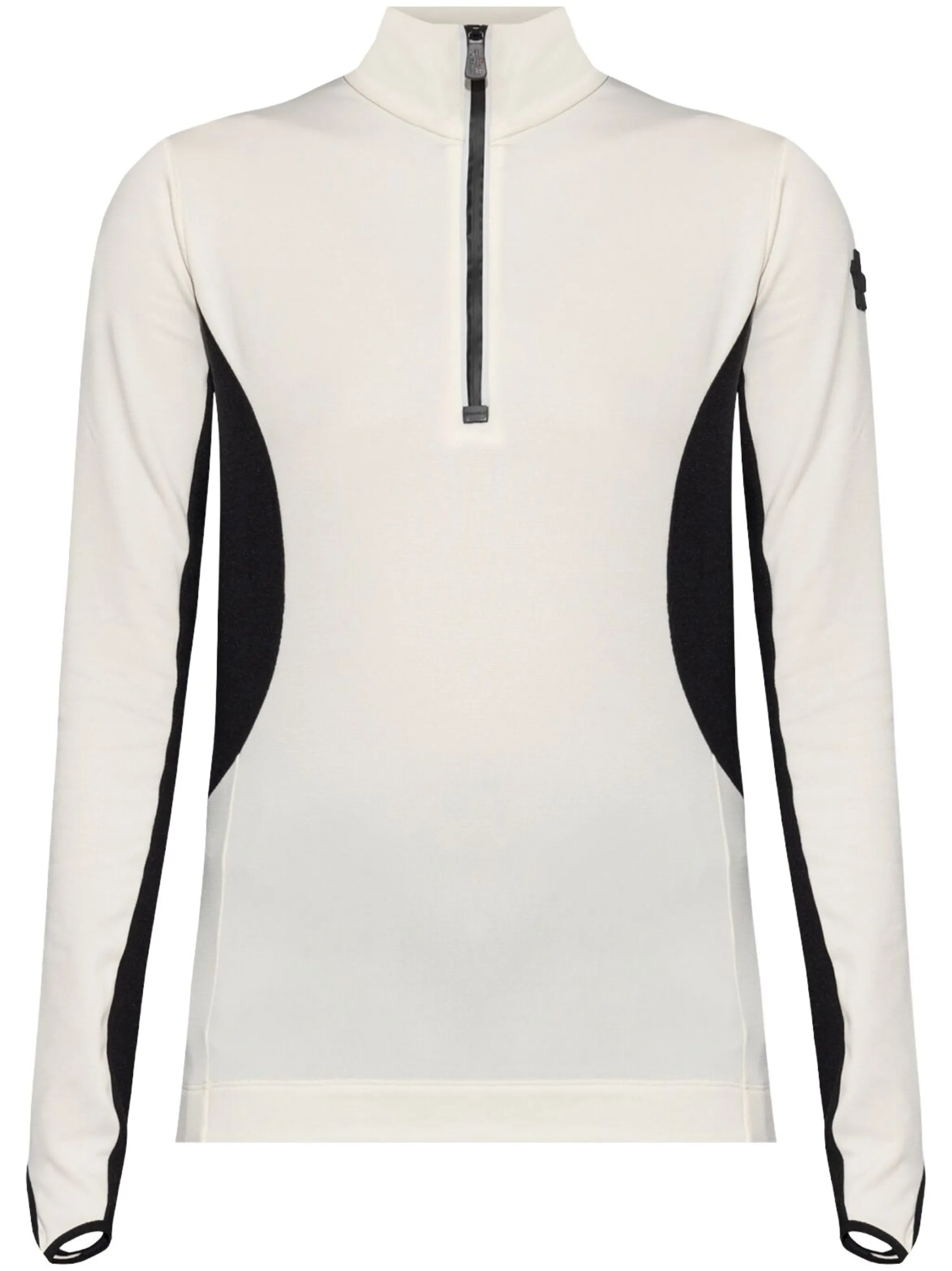 colour-block ski top