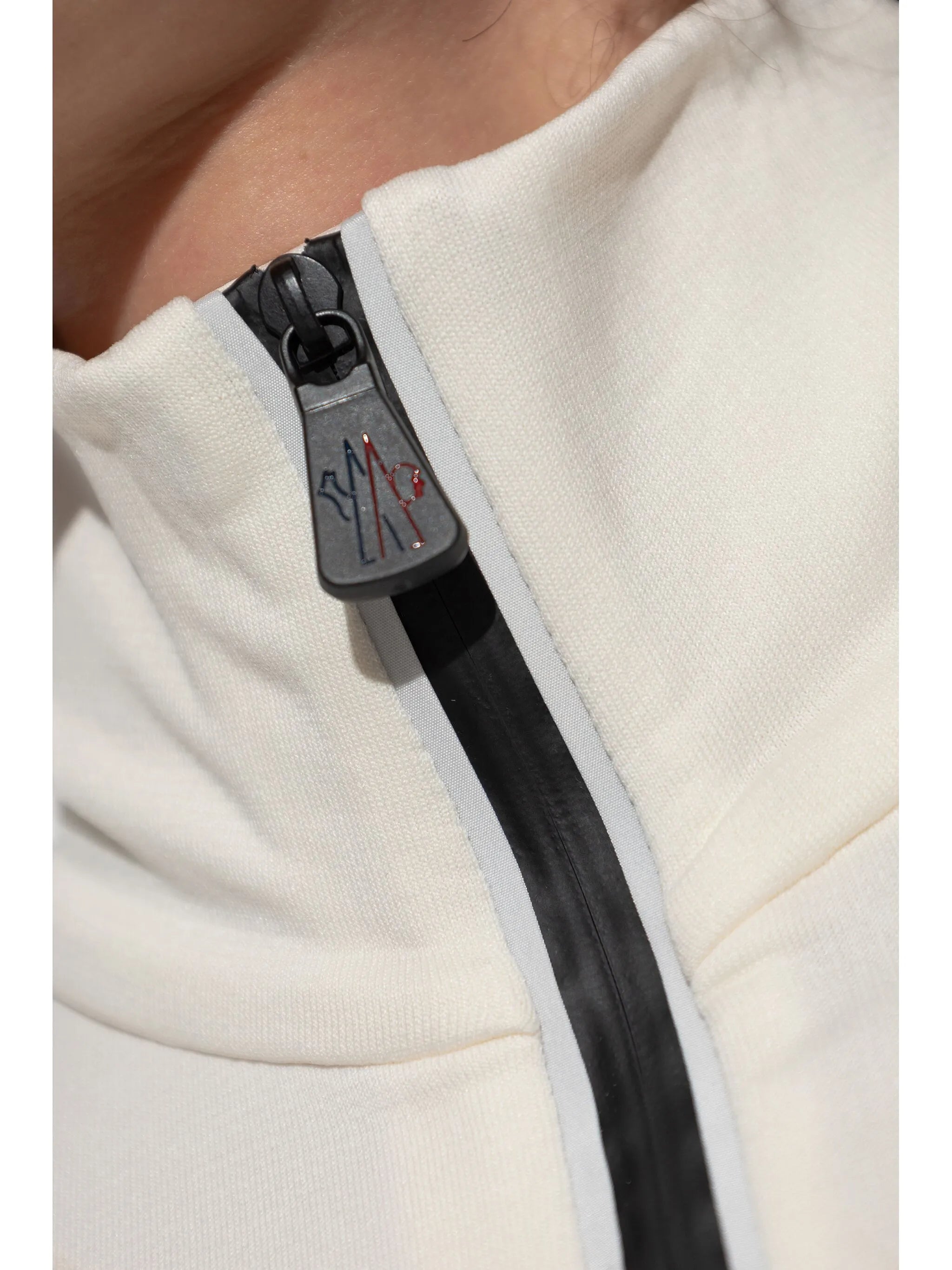 colour-block ski top