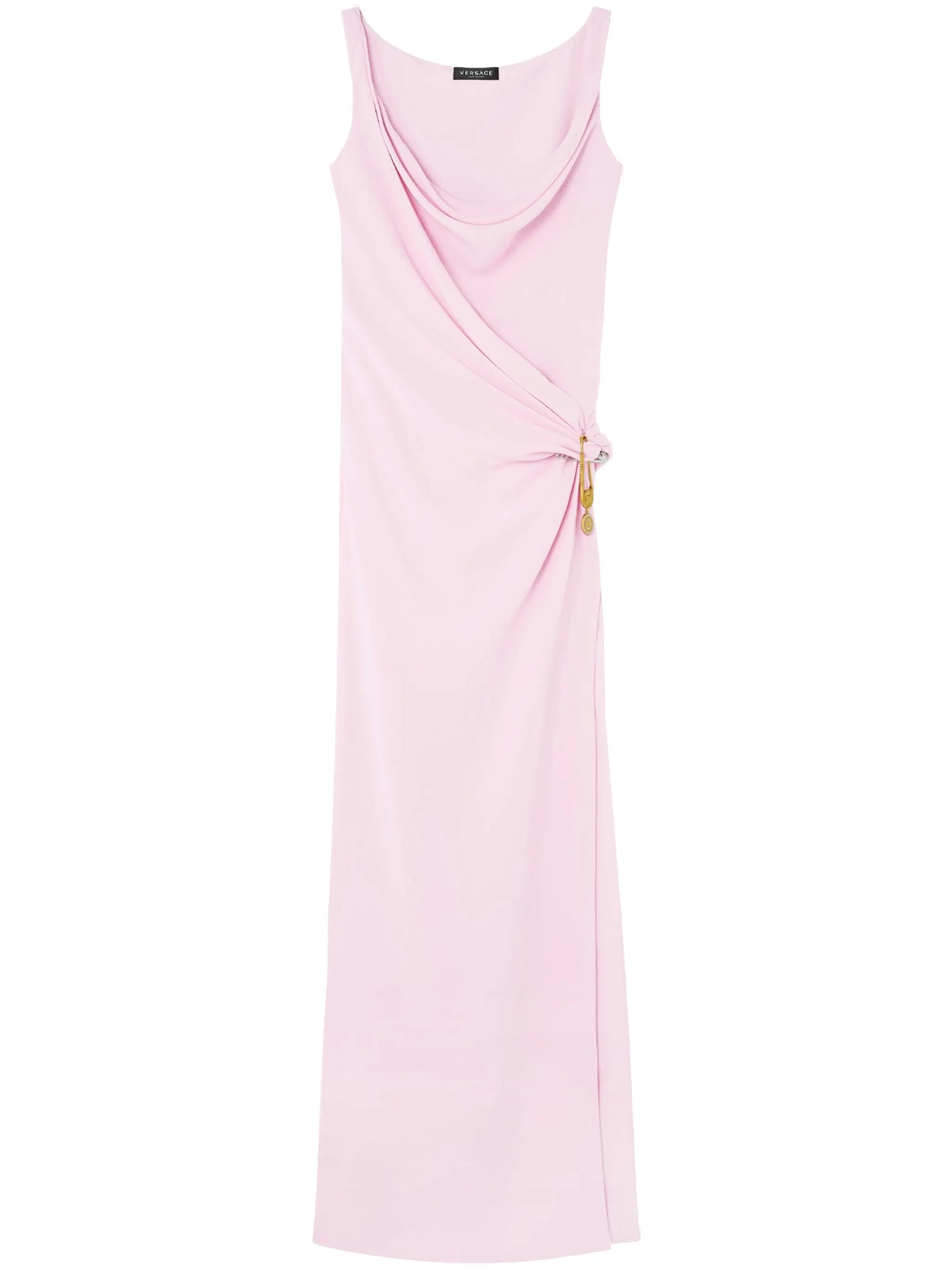 Safety Pin gathered gown