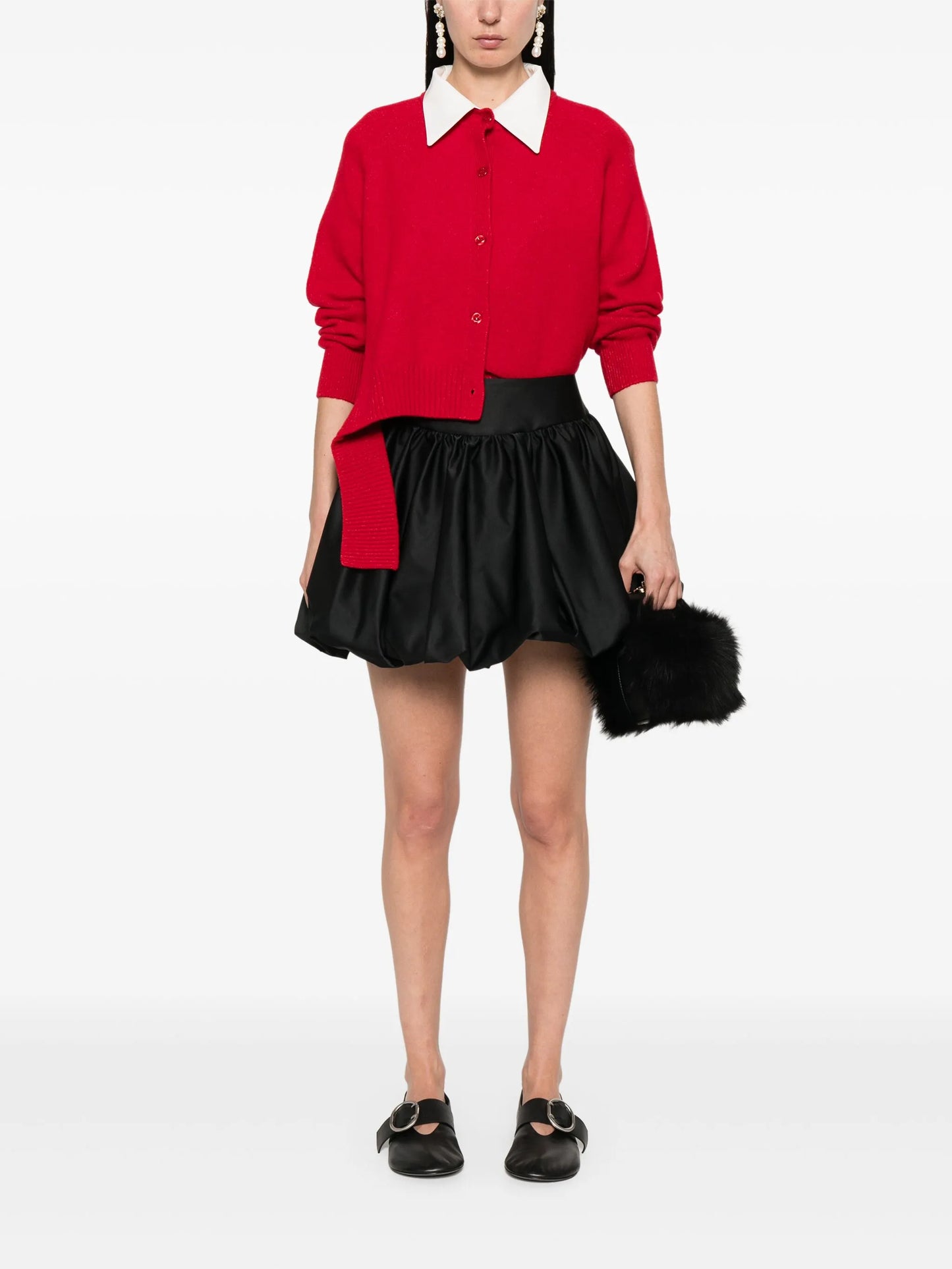 bubble mini skirt