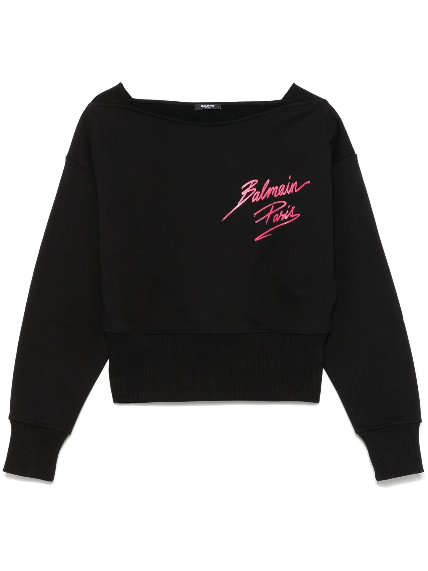 cropped sweatshirt