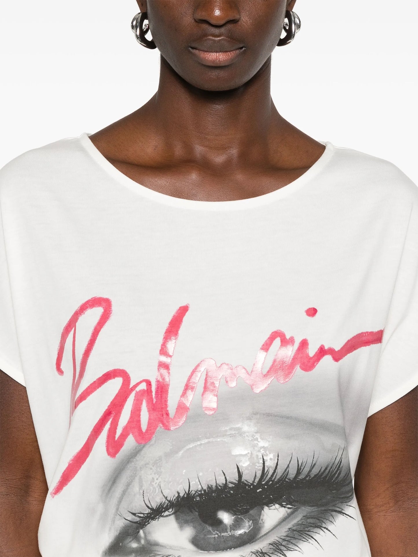 eye-print T-shirt