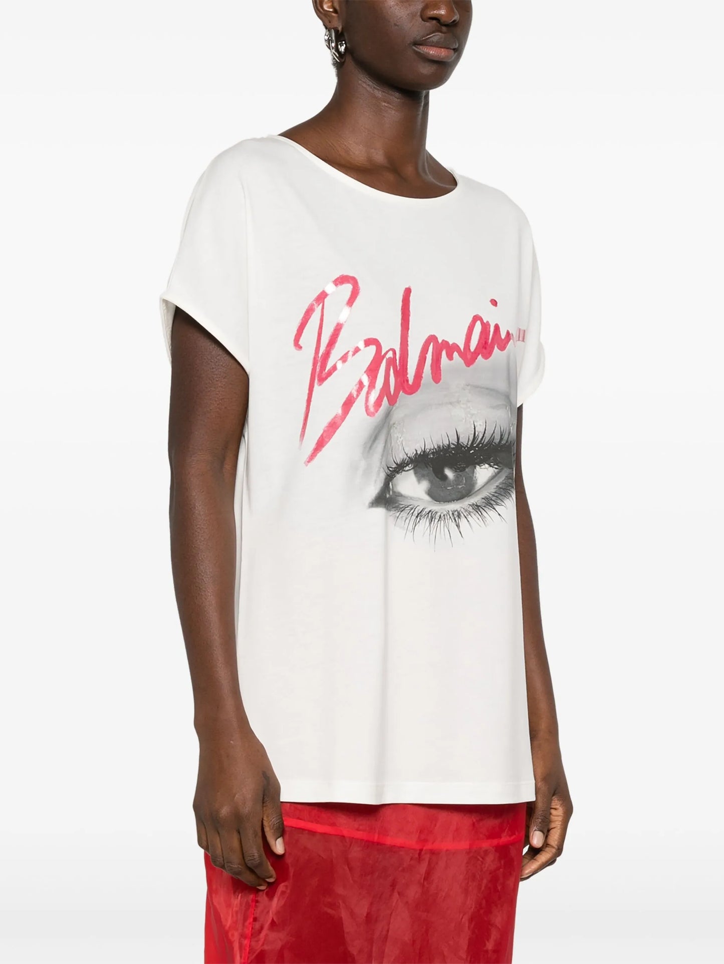 eye-print T-shirt