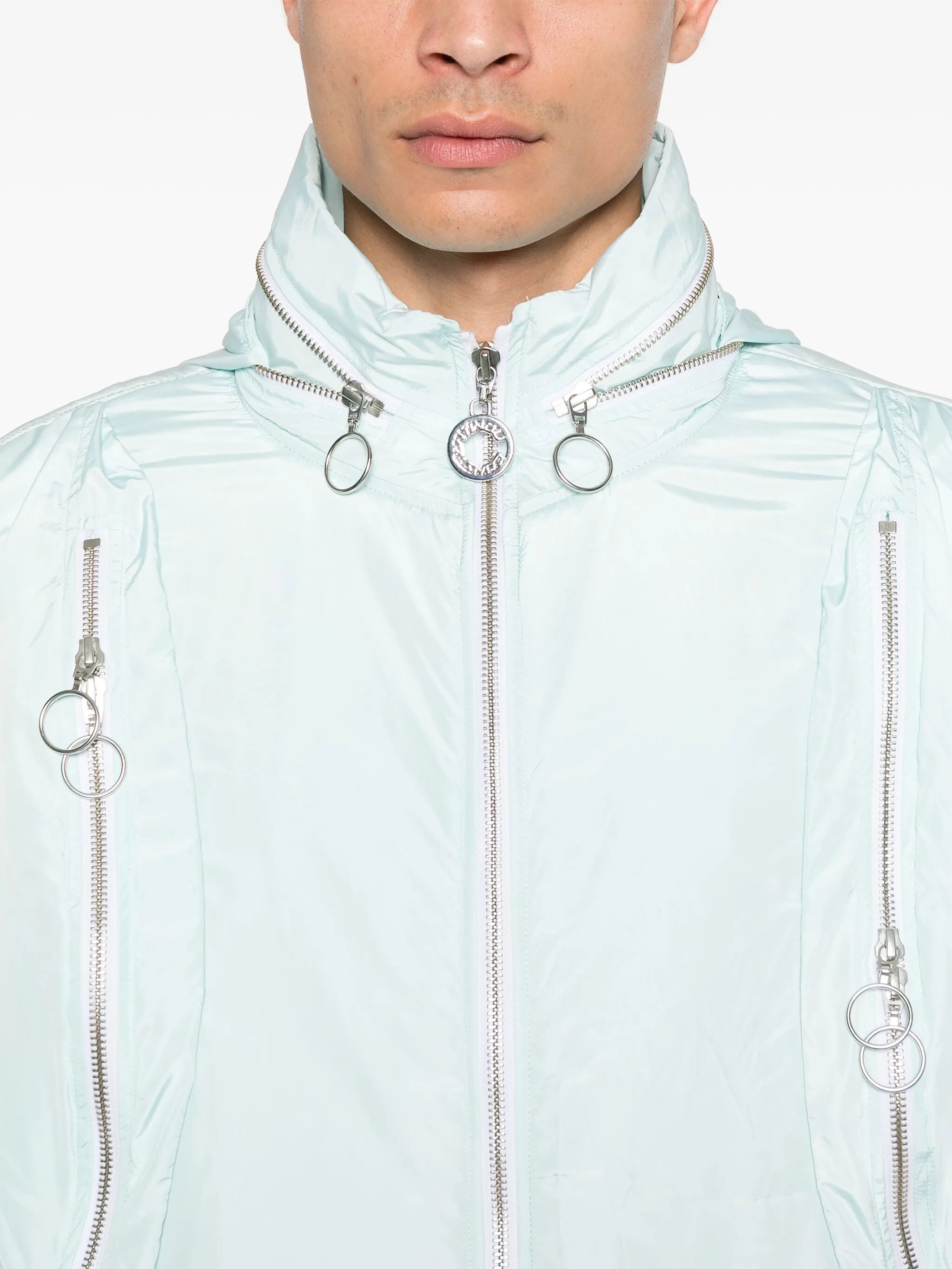 multi-pocket padded jacket
