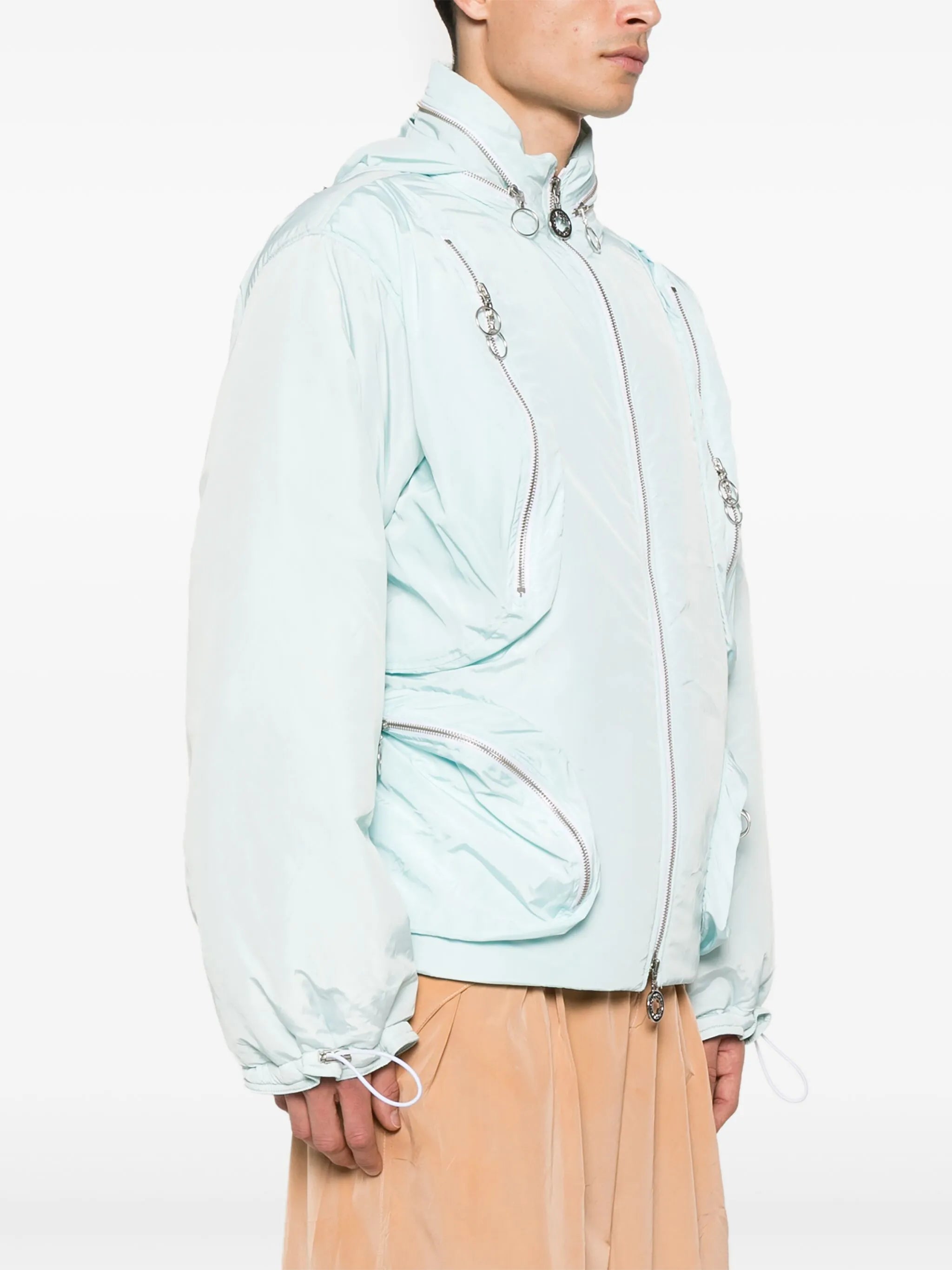 multi-pocket padded jacket