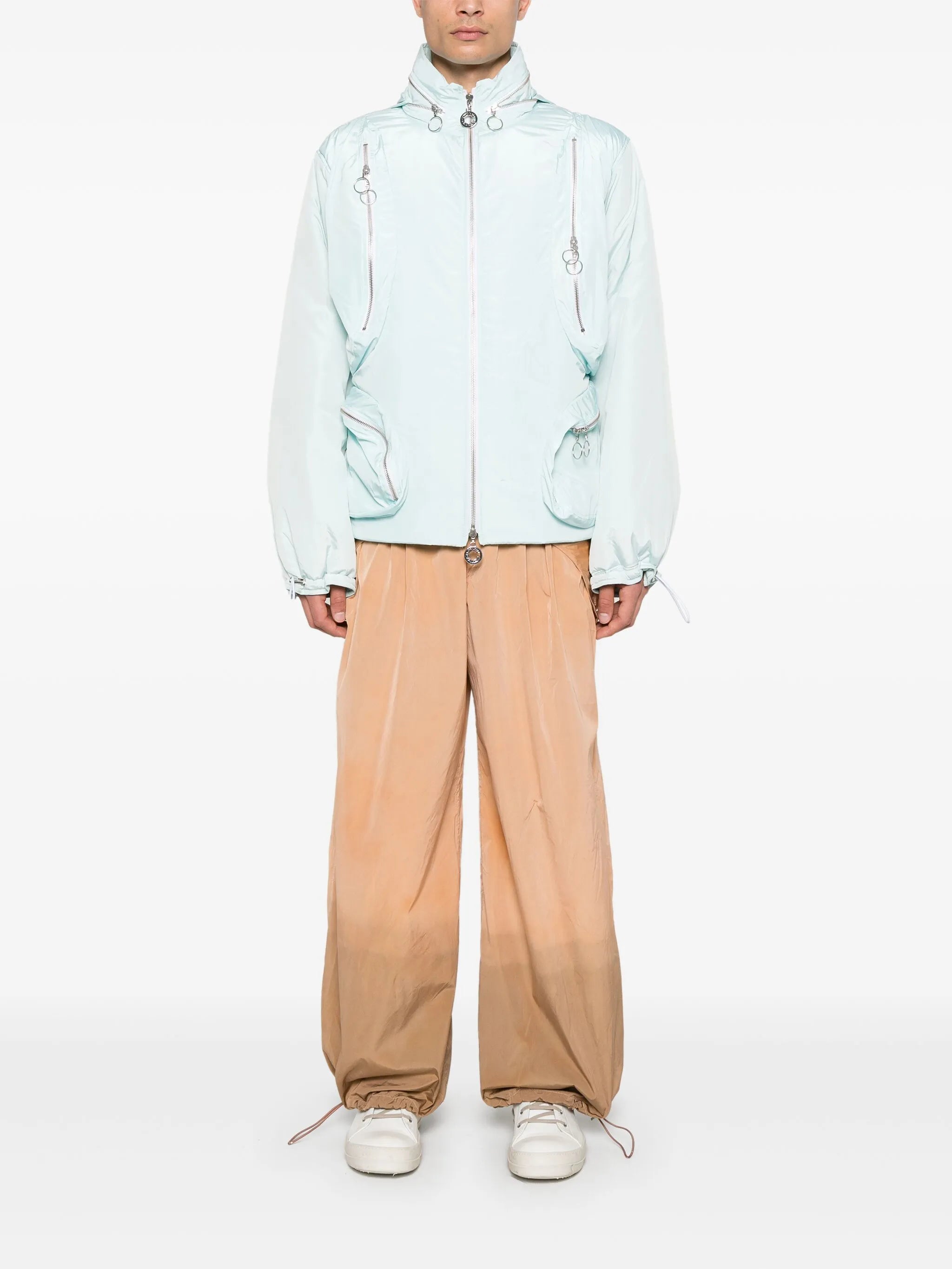 multi-pocket padded jacket