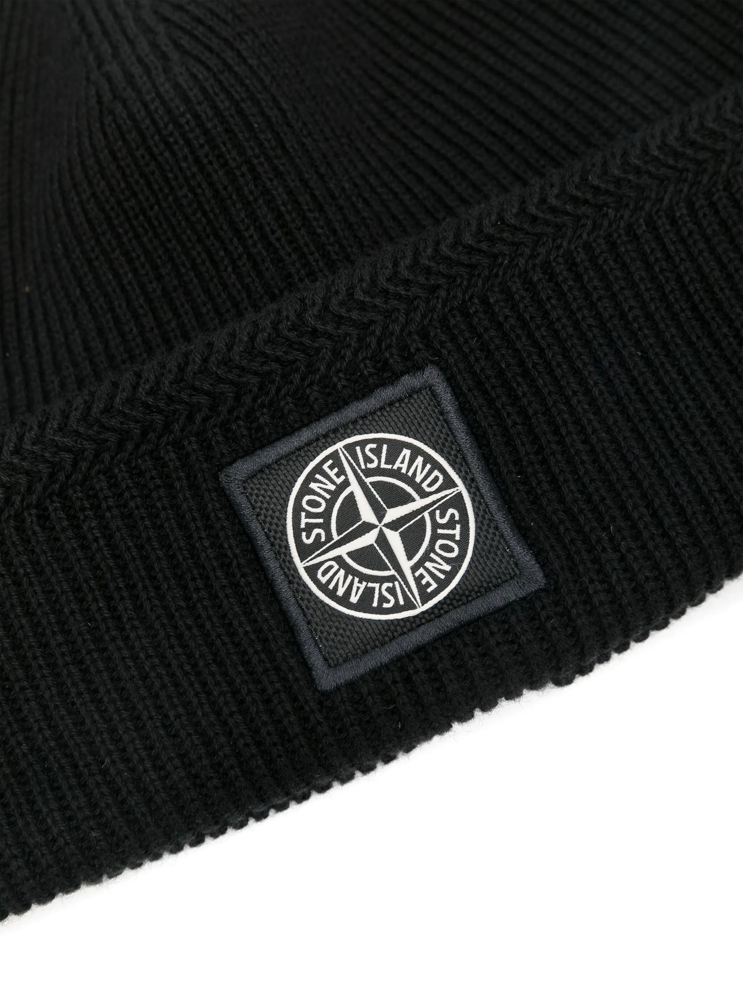 Compass-patch beanie