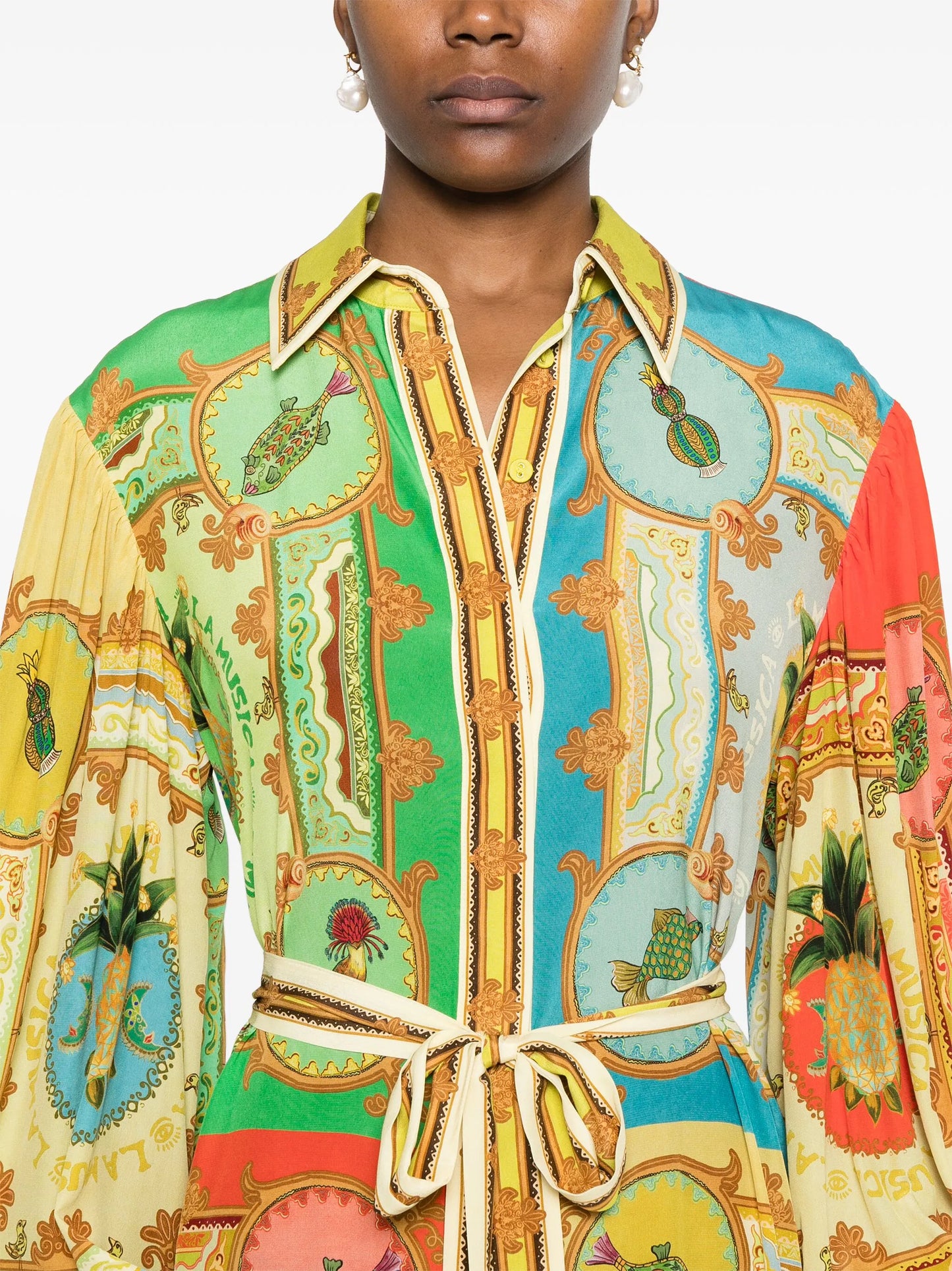 La Musica midi dress