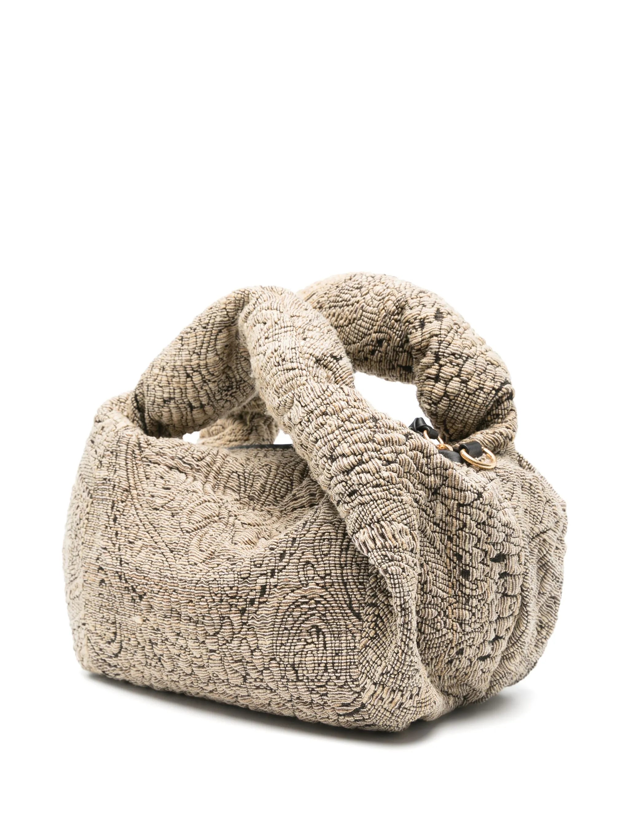 twisted cross body bag